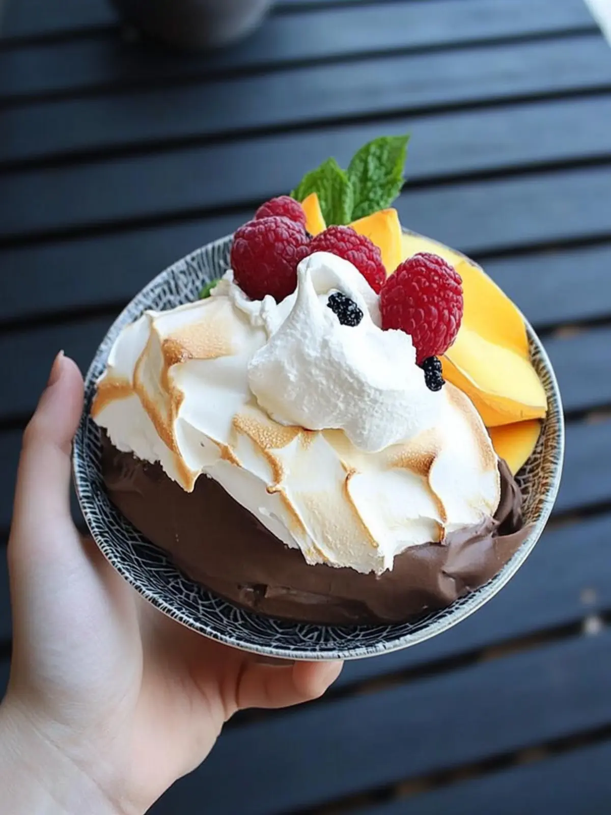 Aquafaba Meringue Vegan Baked Alaska with a Delightful Twist 3 Aquafaba Meringue Vegan Baked Alaska