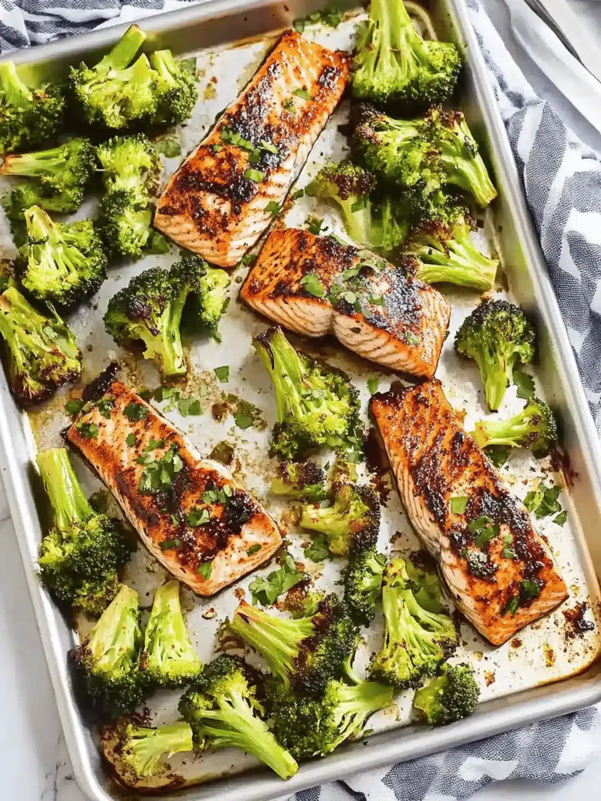 Sheet Pan Salmon and Broccoli with Miso Butter Magic 3 Sheet Pan Salmon and Broccoli with Miso Butter