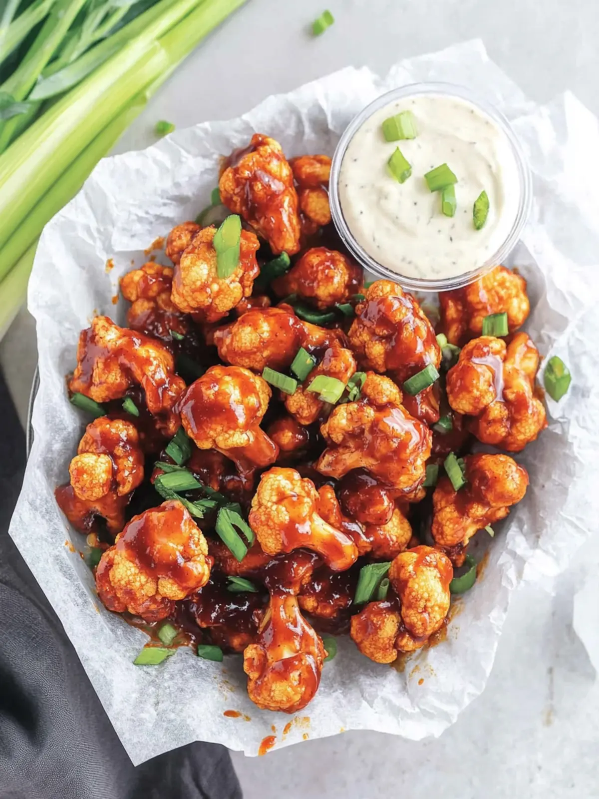 Irresistible Epic Air Fryer Honey BBQ Cauliflower Wings Recipe 4 Epic Air Fryer Honey BBQ Cauliflower Wings