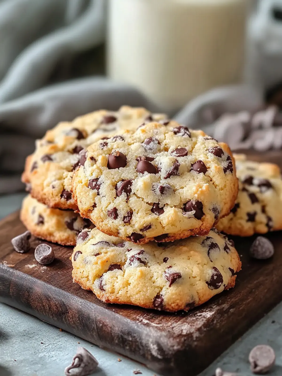 Melt-in-Your-Mouth Sweet Chocolate Chip and Toffee Shortbread Cookies 3 Sweet Chocolate Chip and Toffee Shortbread Cookies