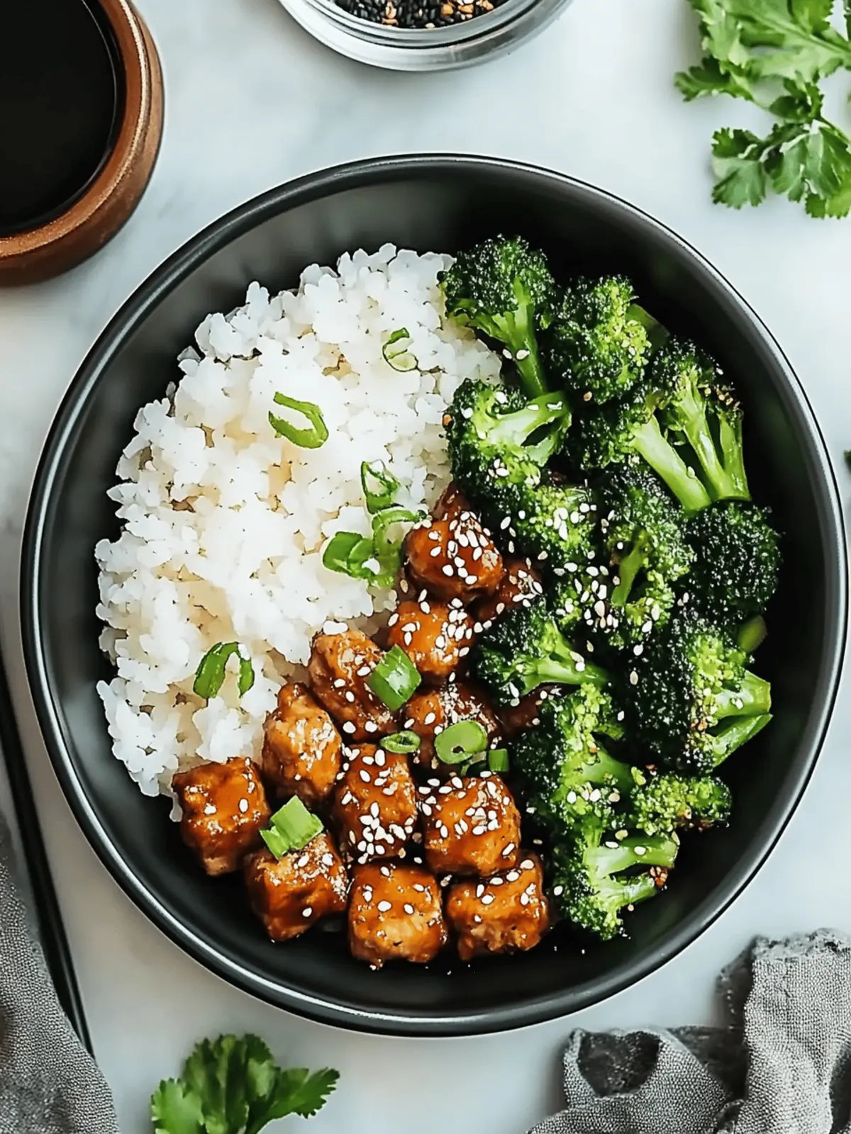 Savory Teriyaki Ground Turkey Bowl Ready in 35 Minutes! 3 Savory Teriyaki Ground Turkey Bowl Ready in 35 Minutes!