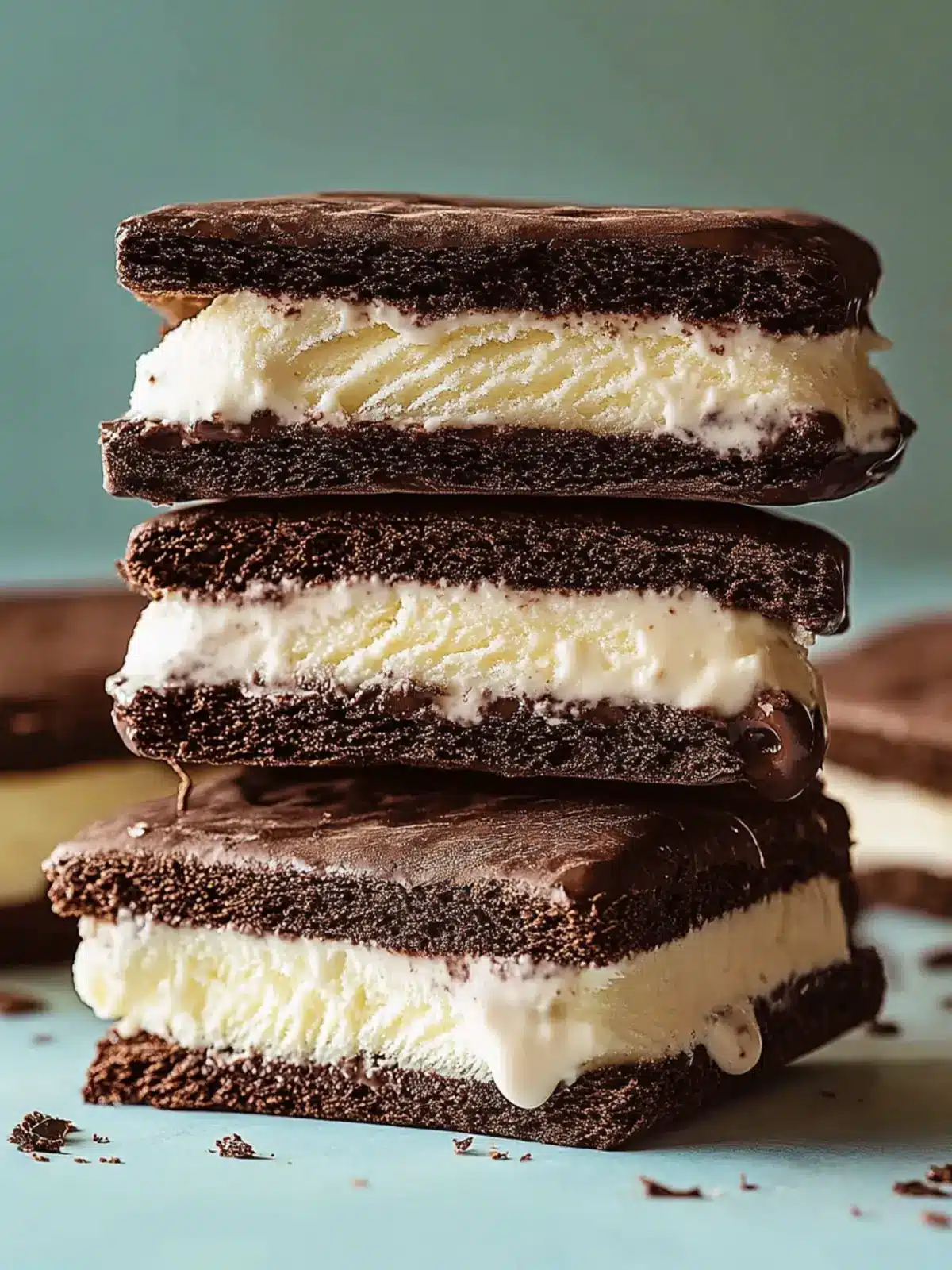 Delicious Chocolate Ice Cream Sandwiches for Ultimate Indulgence 3 Chocolate Ice Cream Sandwiches