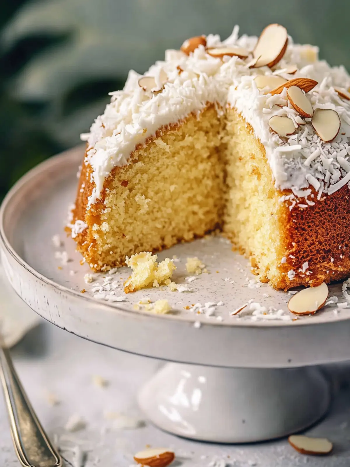 Delicious Coconut Almond Cake That Will Wow Your Guests 3 Coconut Almond Cake