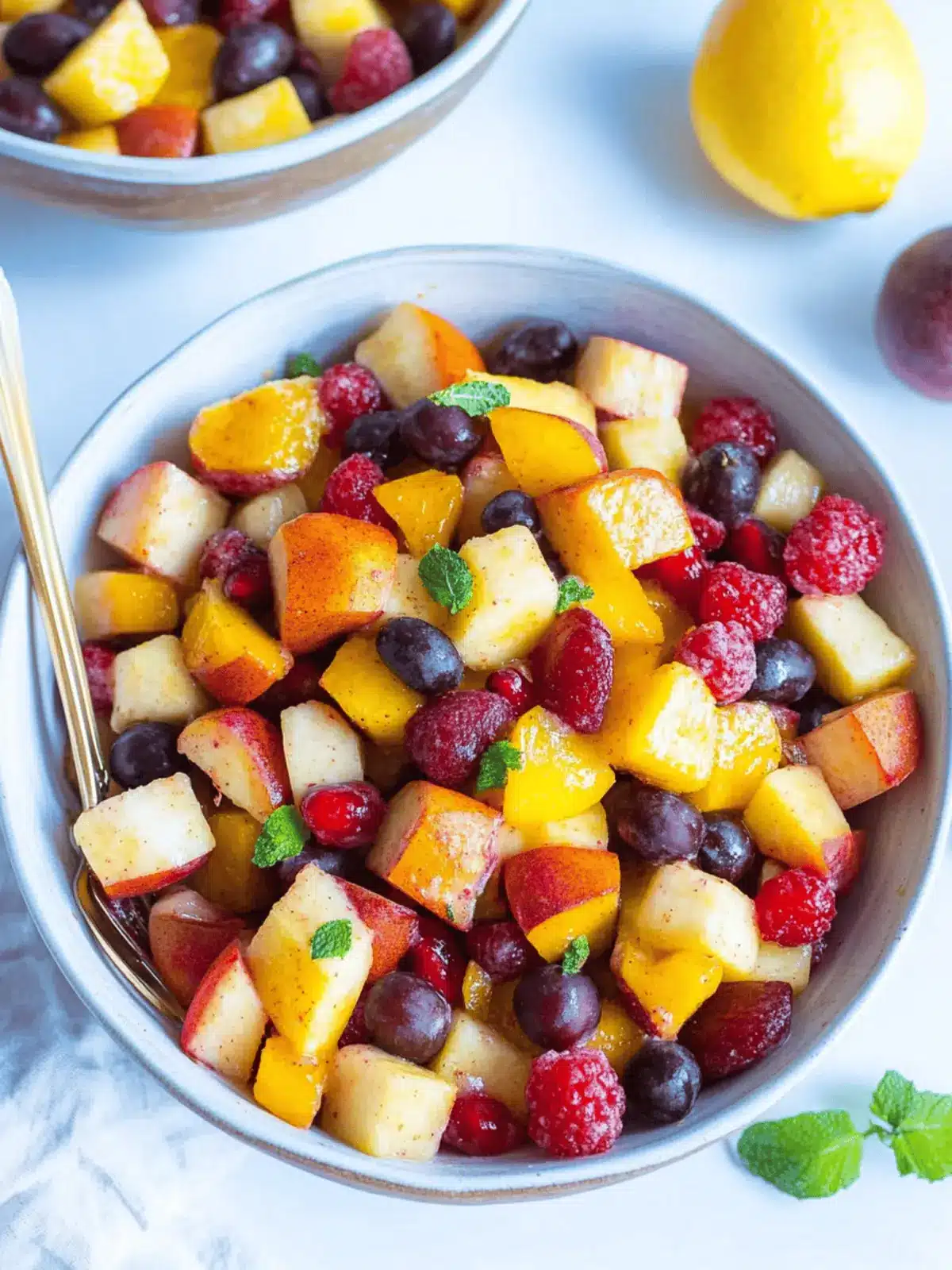 Zesty Fruit Salad with Chaat Masala for a Flavor Boost 3 Fruit Salad with Chaat Masala