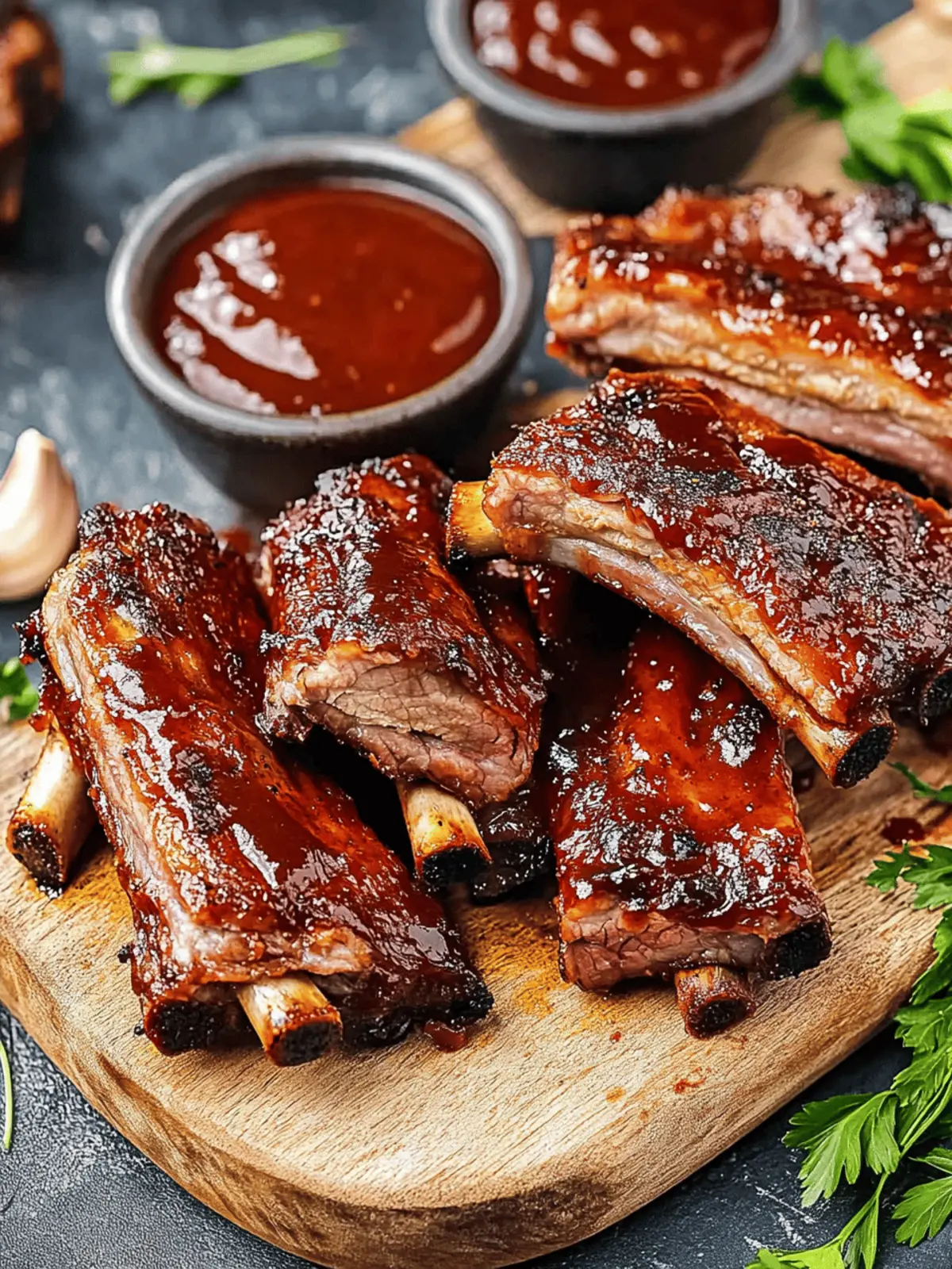 Oven Baked BBQ Ribs: Silky-Smooth, Sticky Goodness Awaits 3 Oven Baked BBQ Ribs