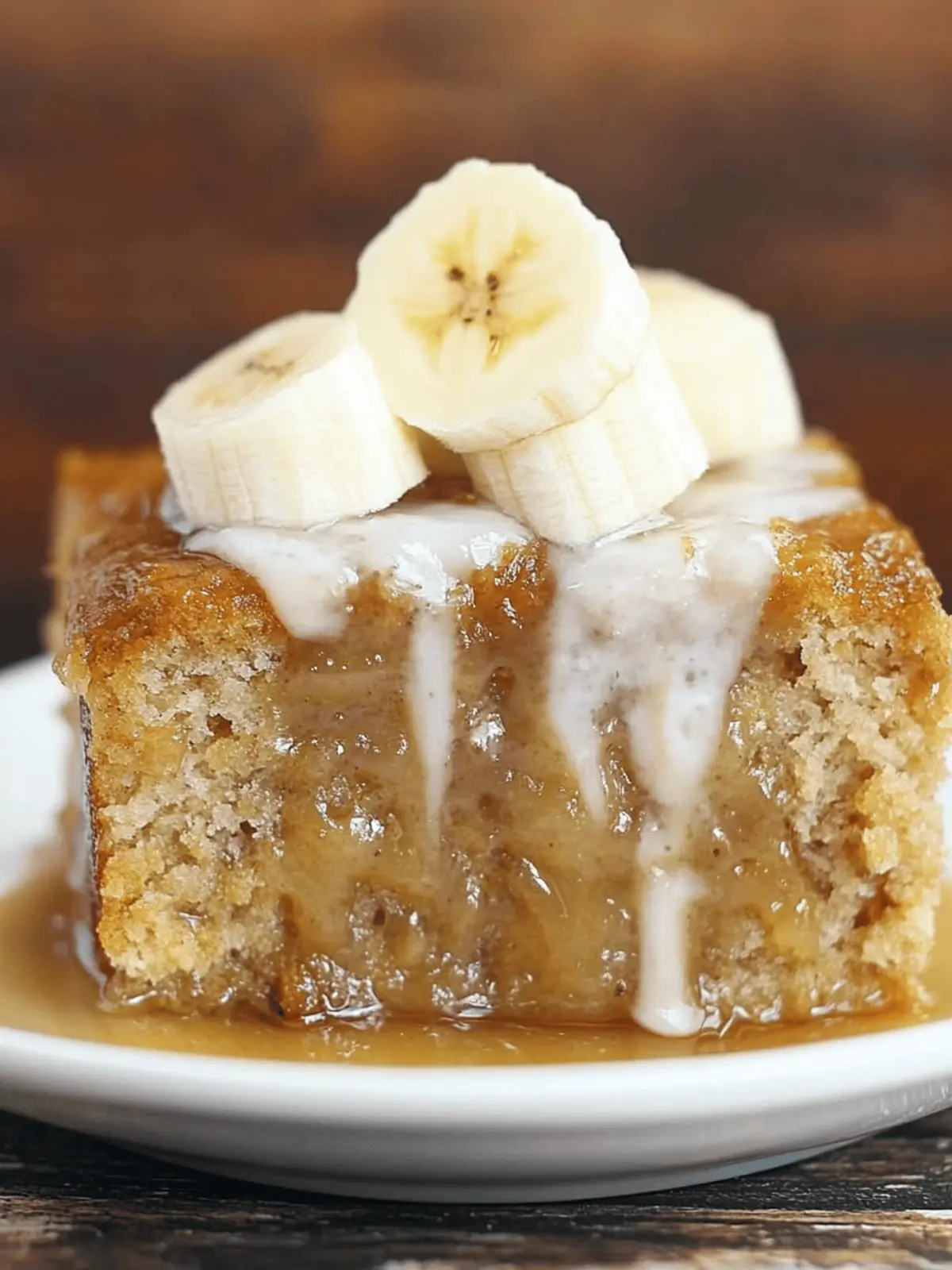 Irresistible Sticky Banana Bread Pudding Cake Recipe You ll Love 3 Sticky Banana Bread Pudding Cake