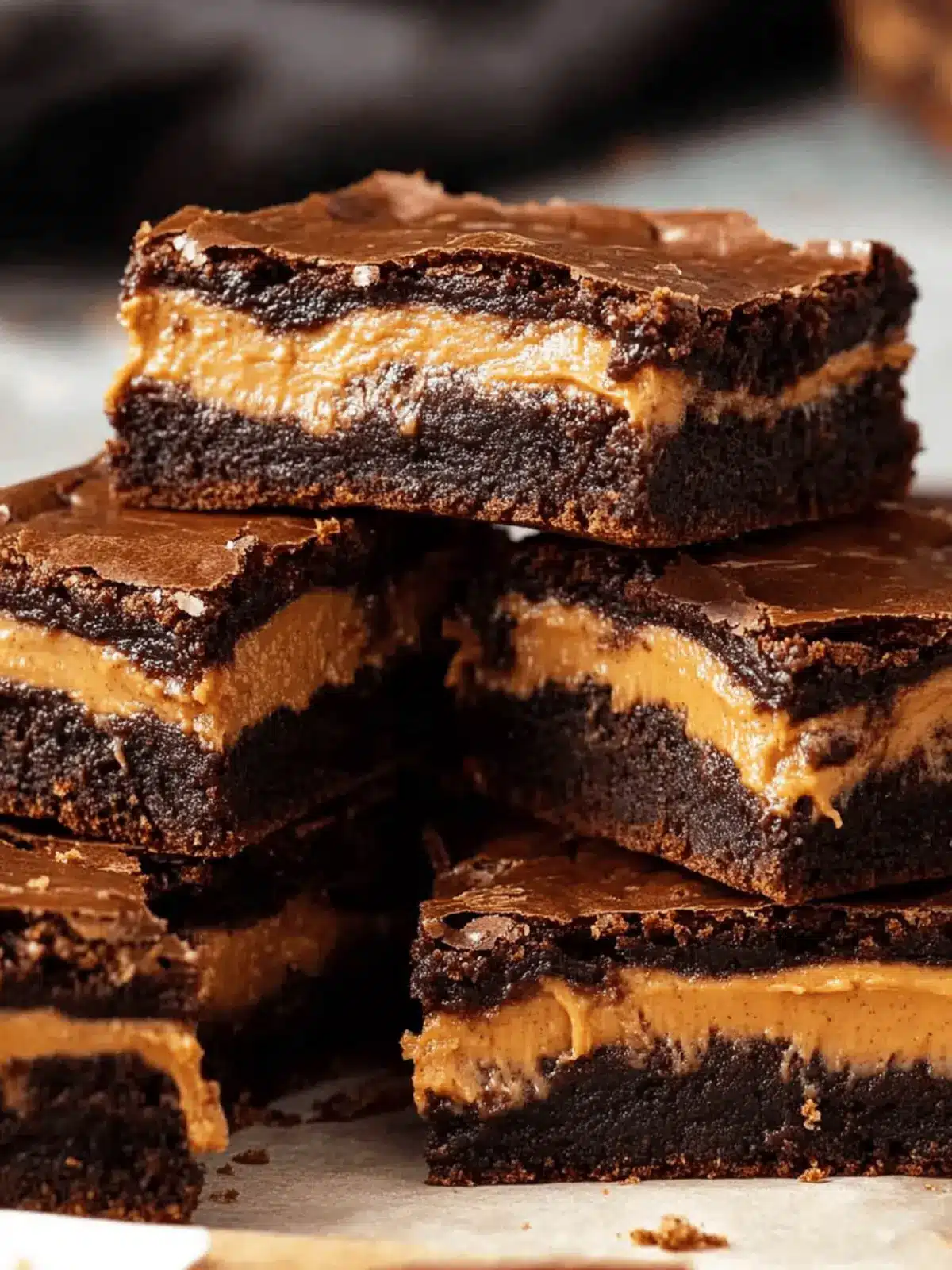 Peanut Butter Stuffed Brownies That Will Melt Your Heart 3 Peanut Butter Stuffed Brownies