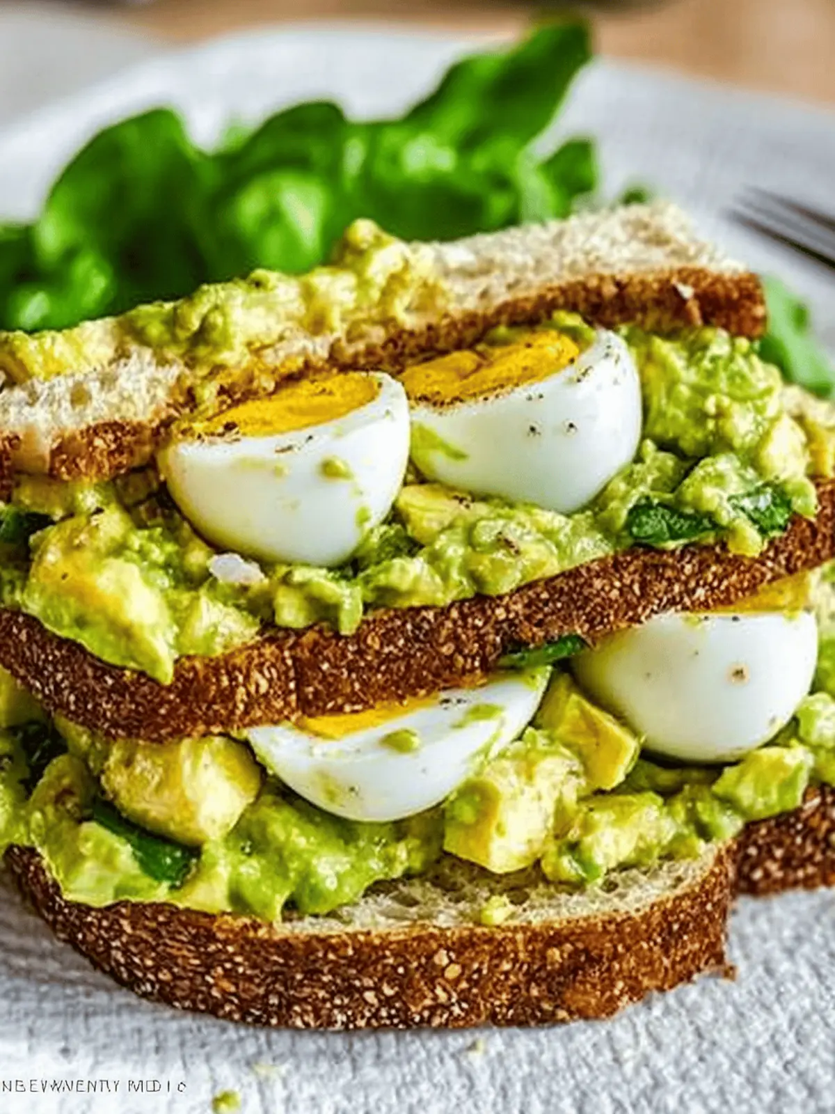 Avocado Egg Salad: Quick, Creamy Goodness for Busy Days 3 Avocado Egg Salad