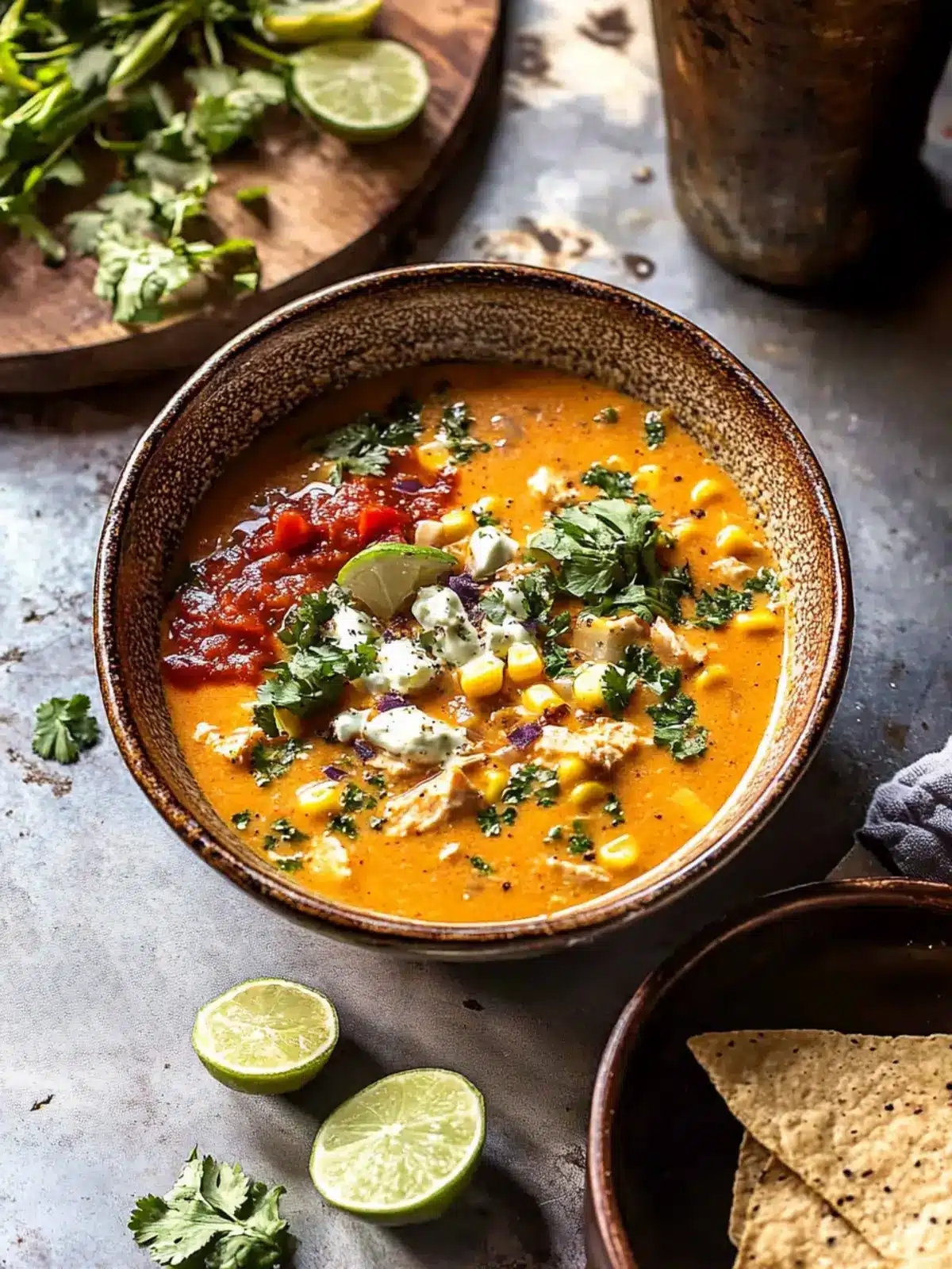 Creamy Chipotle Queso Chicken Corn Chowder Perfection 4 Chipotle Queso Chicken Corn Chowder