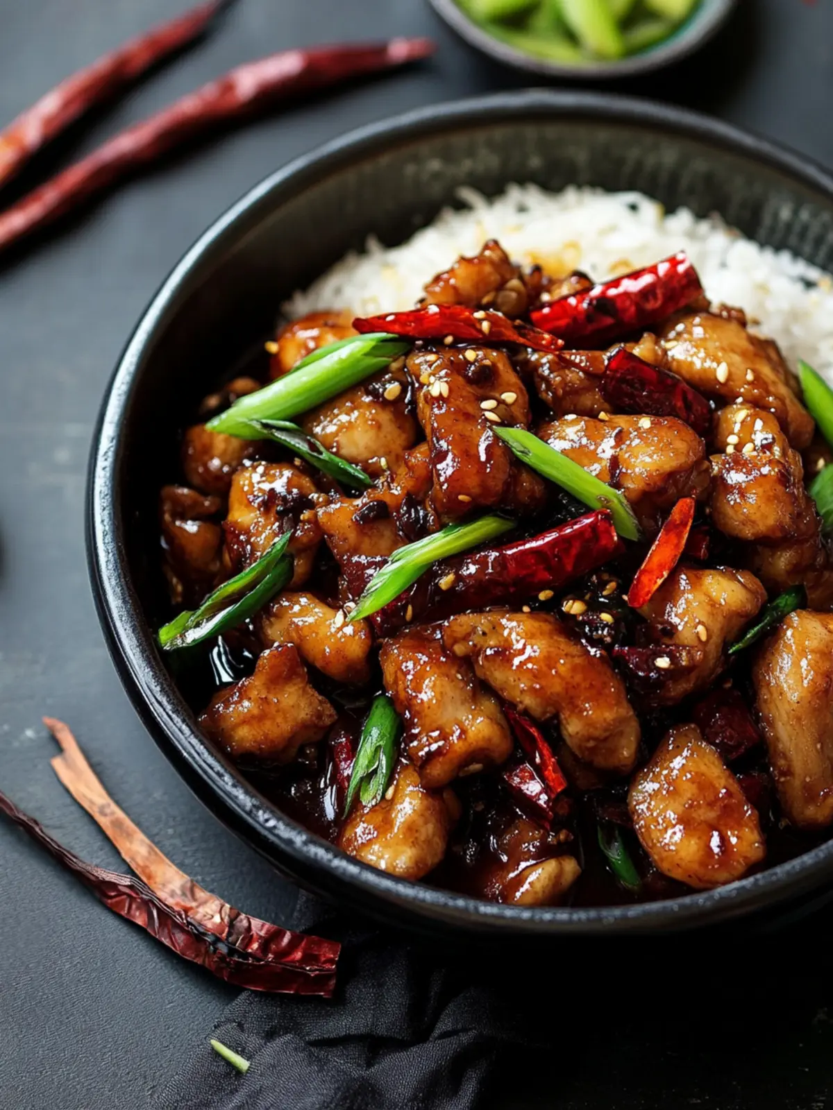 Szechuan Chicken Stir-Fry That Will Spice Up Your Dinner! 4 Szechuan Chicken