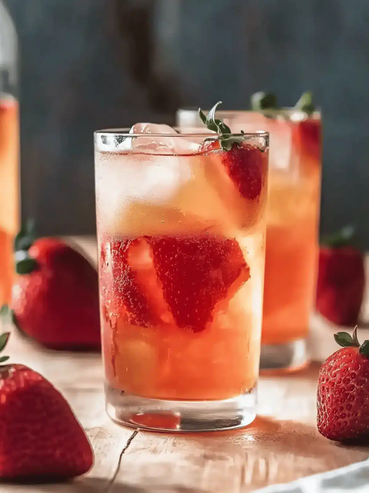 Sweet and Refreshing Strawberry Iced Tea for Sunny Days 4 Sweet and Refreshing Strawberry Iced Tea
