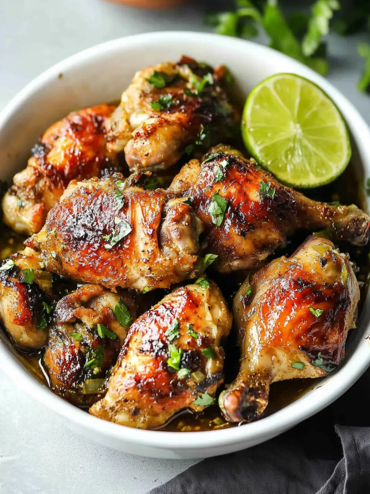 Easy Thai Baked Chicken with Zesty Cilantro Lime Twist 4 Easy Thai Baked Chicken