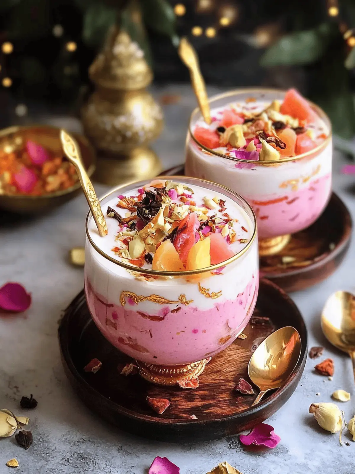Delightful Rose Rasmalai Falooda for Festive Celebrations 3 Rose Rasmalai Falooda