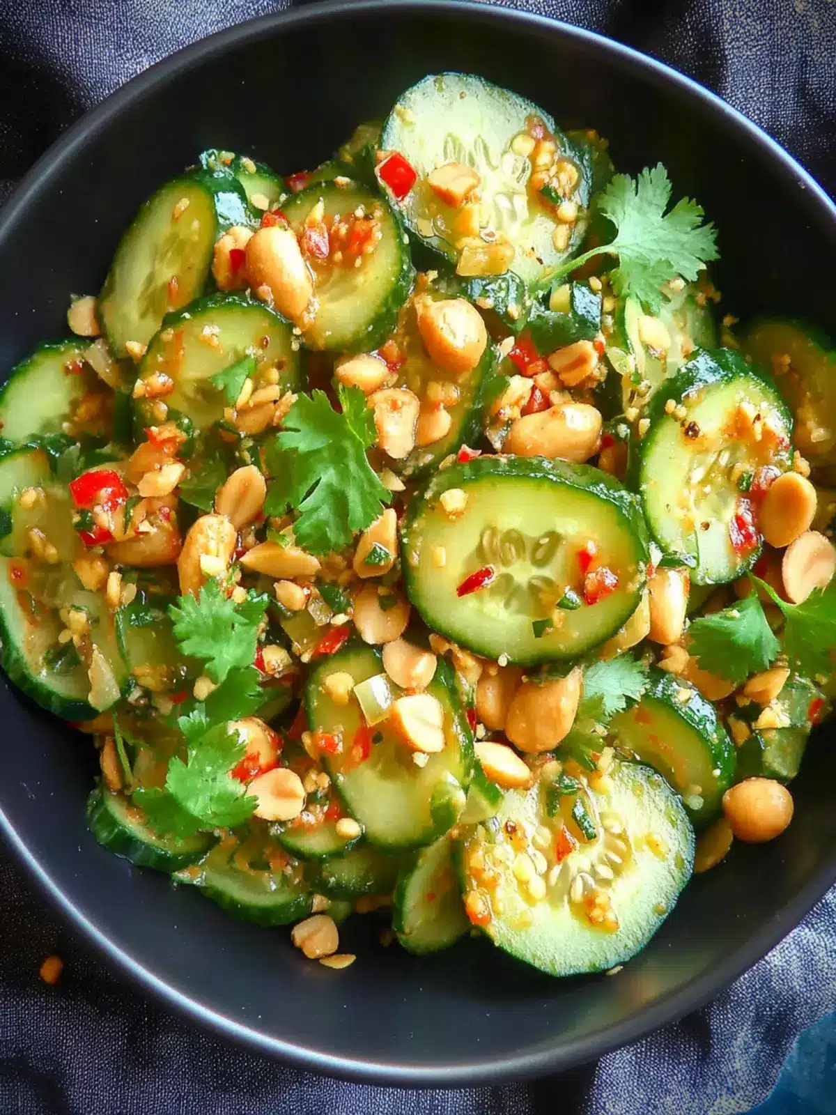 Refreshing Gluten-Free Spicy Peanut Cucumber Salad to Beat the Heat 2 Gluten-Free Spicy Peanut Cucumber Salad