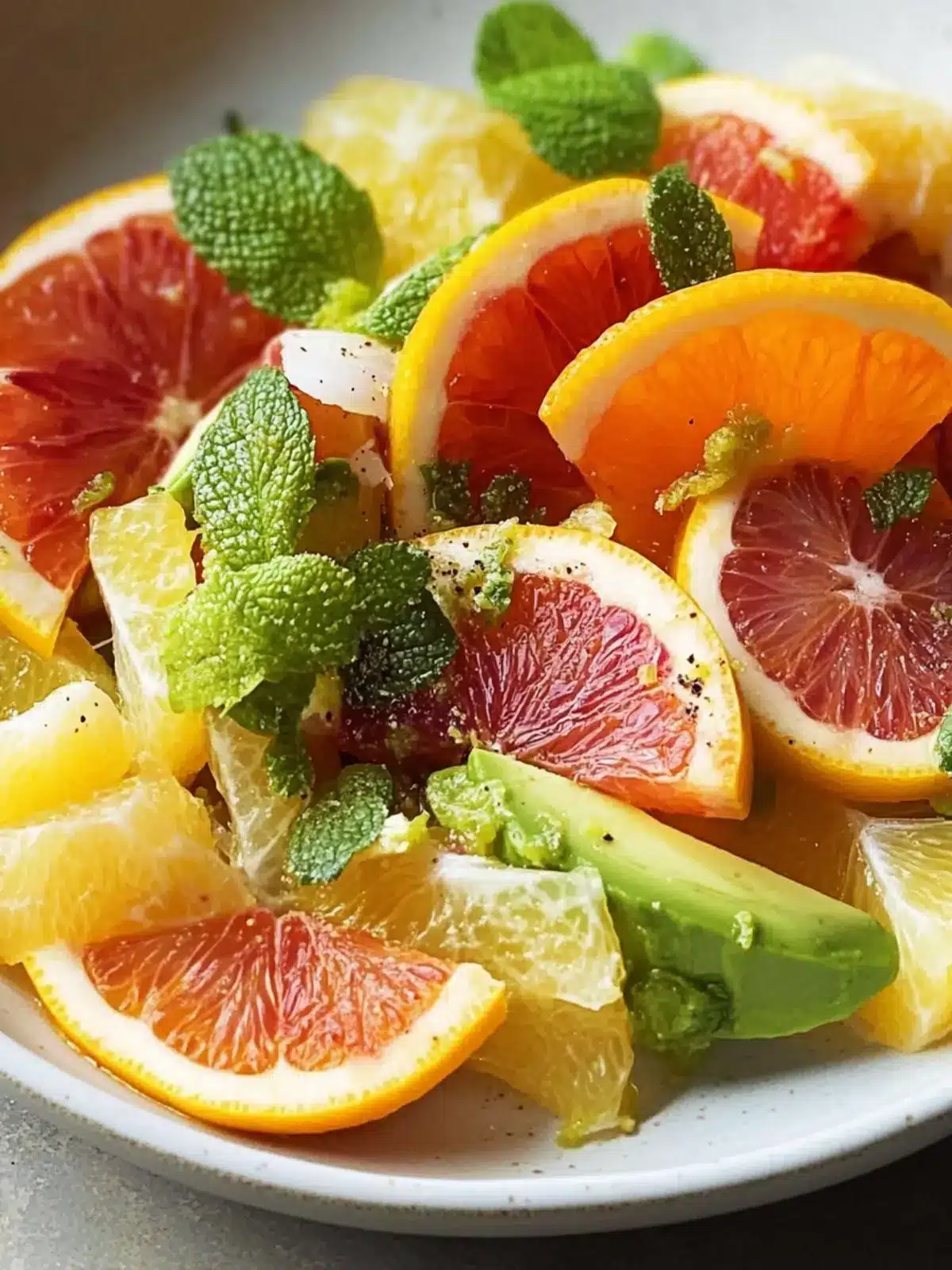 Winter Citrus Salad with Avocado for a Refreshing Boost 4 Winter Citrus Salad with Avocado