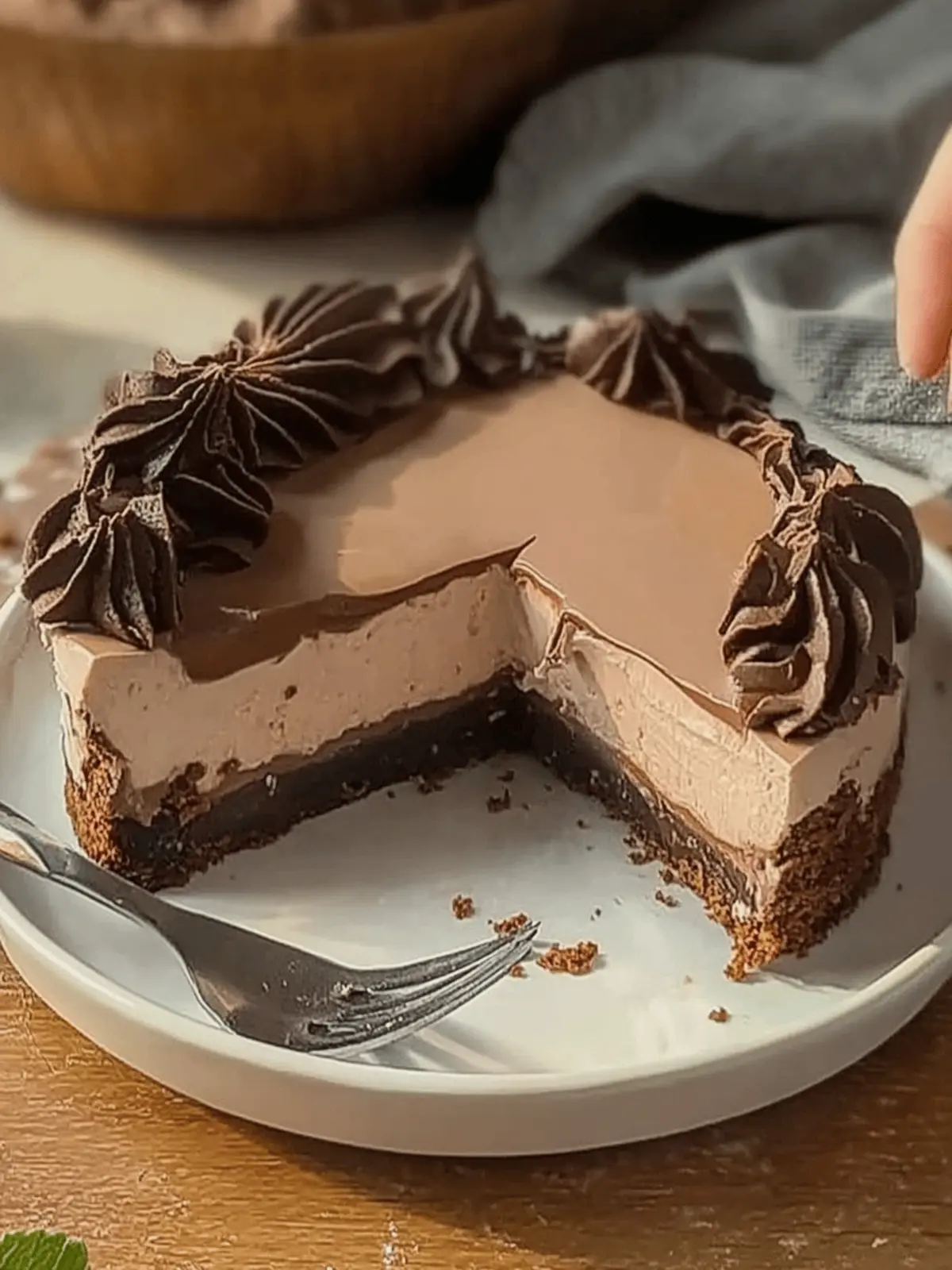 Delicious No Bake Creamy and Easy Nutella Cheesecake Treat 4 No bake creamy and easy Nutella cheesecake