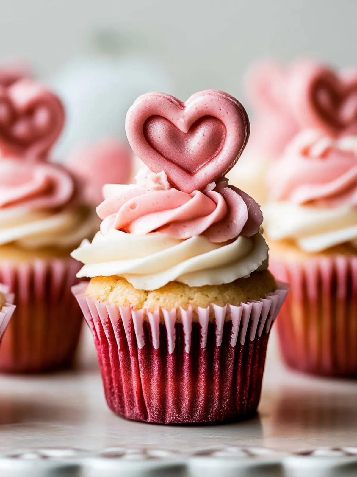 Valentine s Day Cupid Cupcakes with Nutella Strawberry Bliss 2 Valentine s Day Cupid Cupcakes