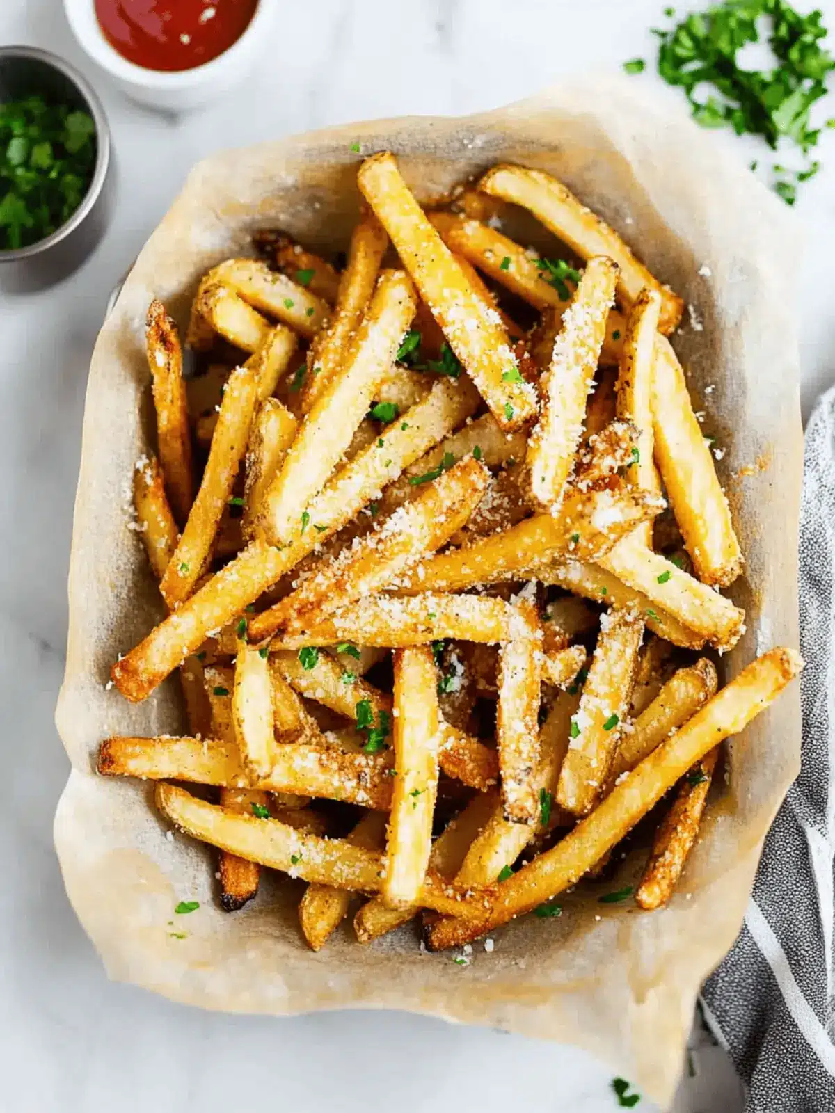 Crispy Air Fryer Garlic Parmesan Fries You'll Crave Daily 4 Air Fryer Garlic Parmesan Fries