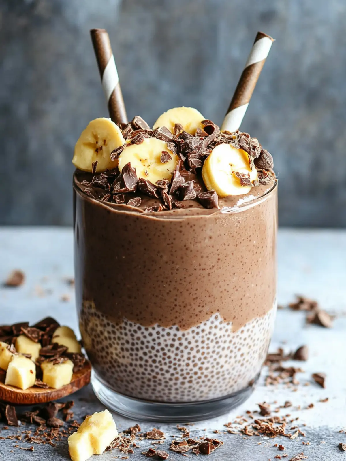 Indulge in Decadent Chocolate Peanut Butter Chia Pudding 4 Chocolate peanut butter chia pudding