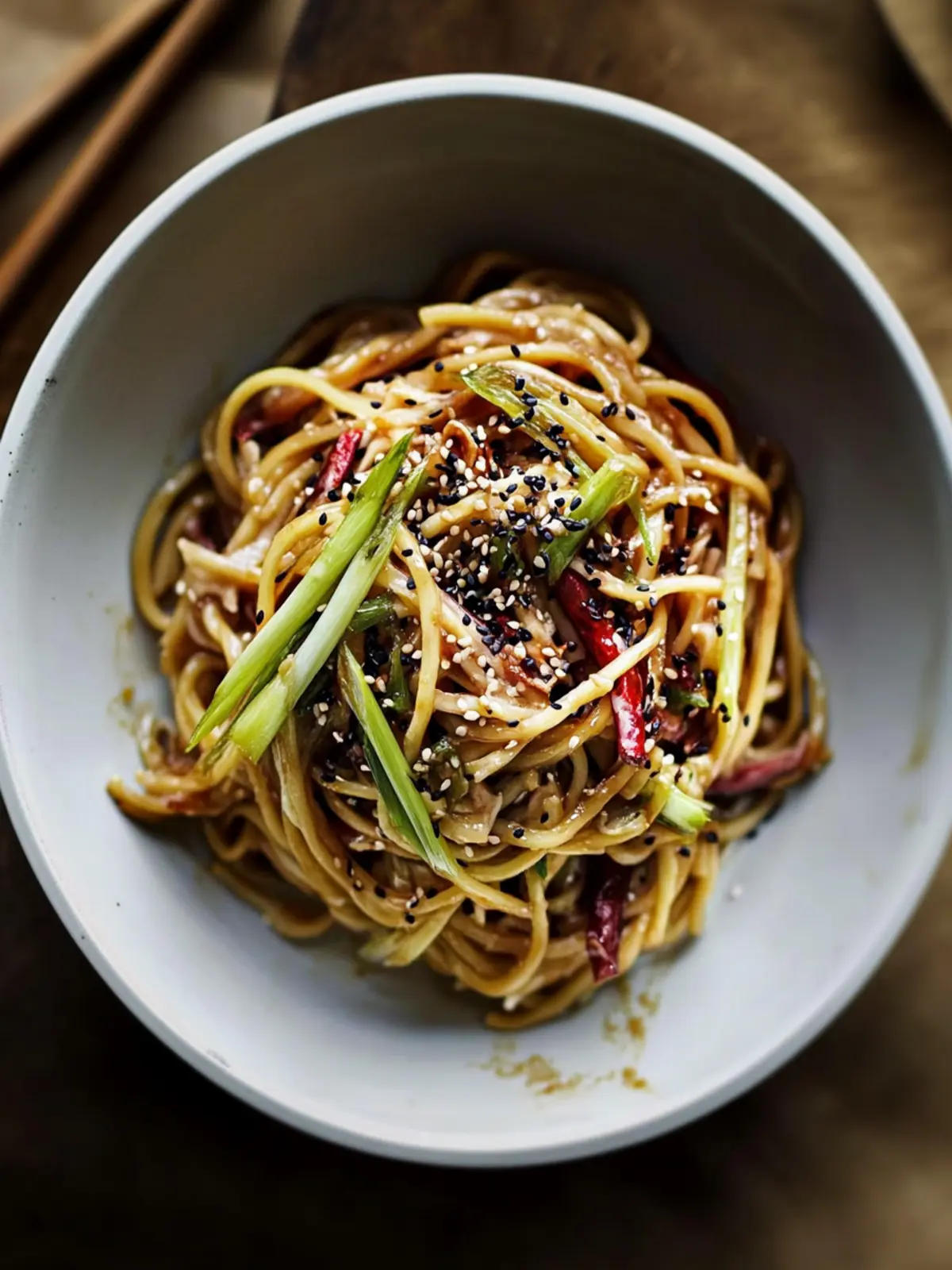 Fiery Cold Sichuan Sesame Noodles: A Flavor Explosion at Home 2 firey cold sichuan sesame noodle