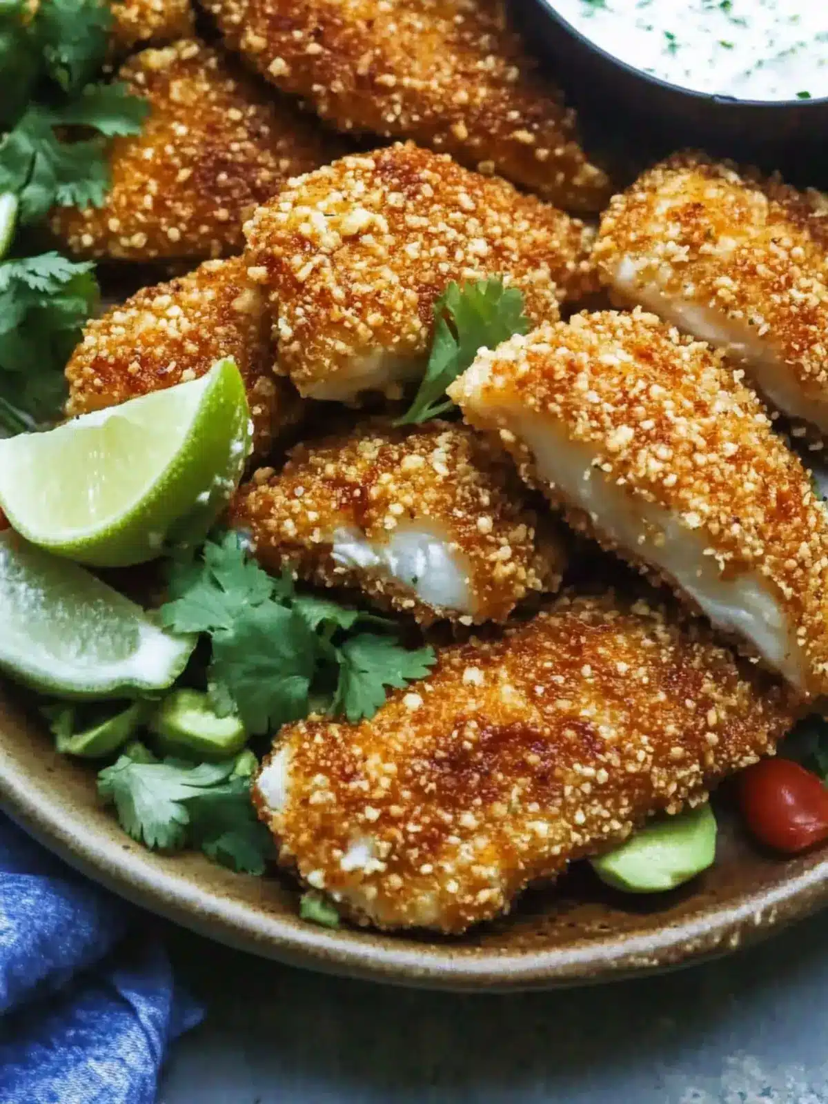Crispy Mexican Baked Fish That's Simple and Delicious 2 Crispy Mexican Baked Fish