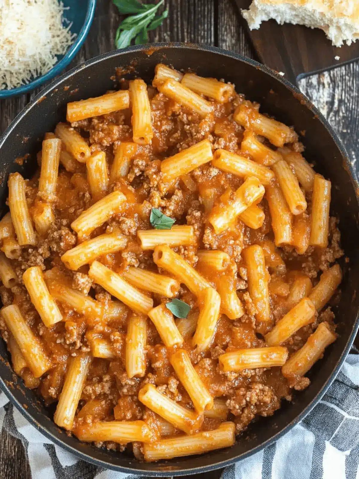 Delicious Homemade Beefaroni: A Cozy Classic Upgrade 2 Homemade Beefaroni