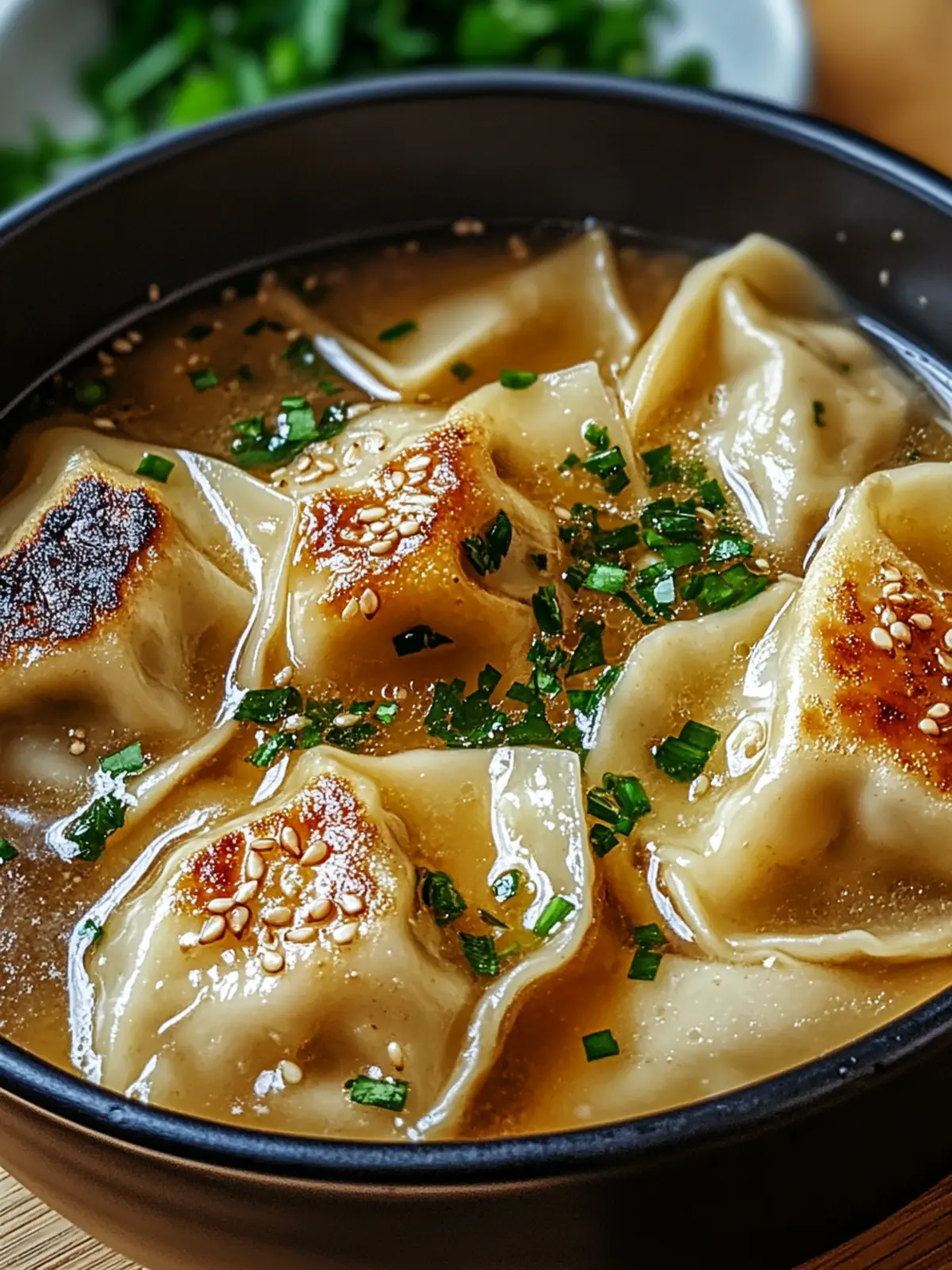 Savor Homemade Potsticker Soup in Just 25 Minutes 2 Potsticker Soup