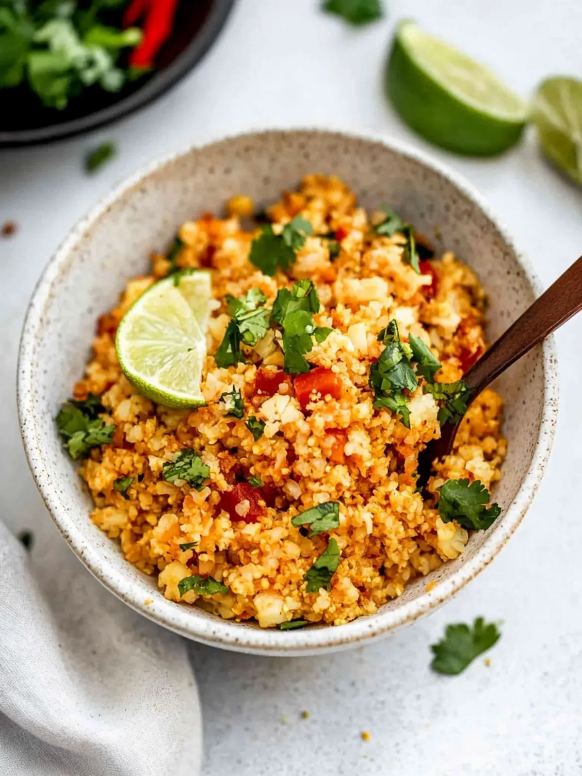 Savor the Flavor: Spanish Cauliflower Rice Delight 4 Spanish Cauliflower Rice
