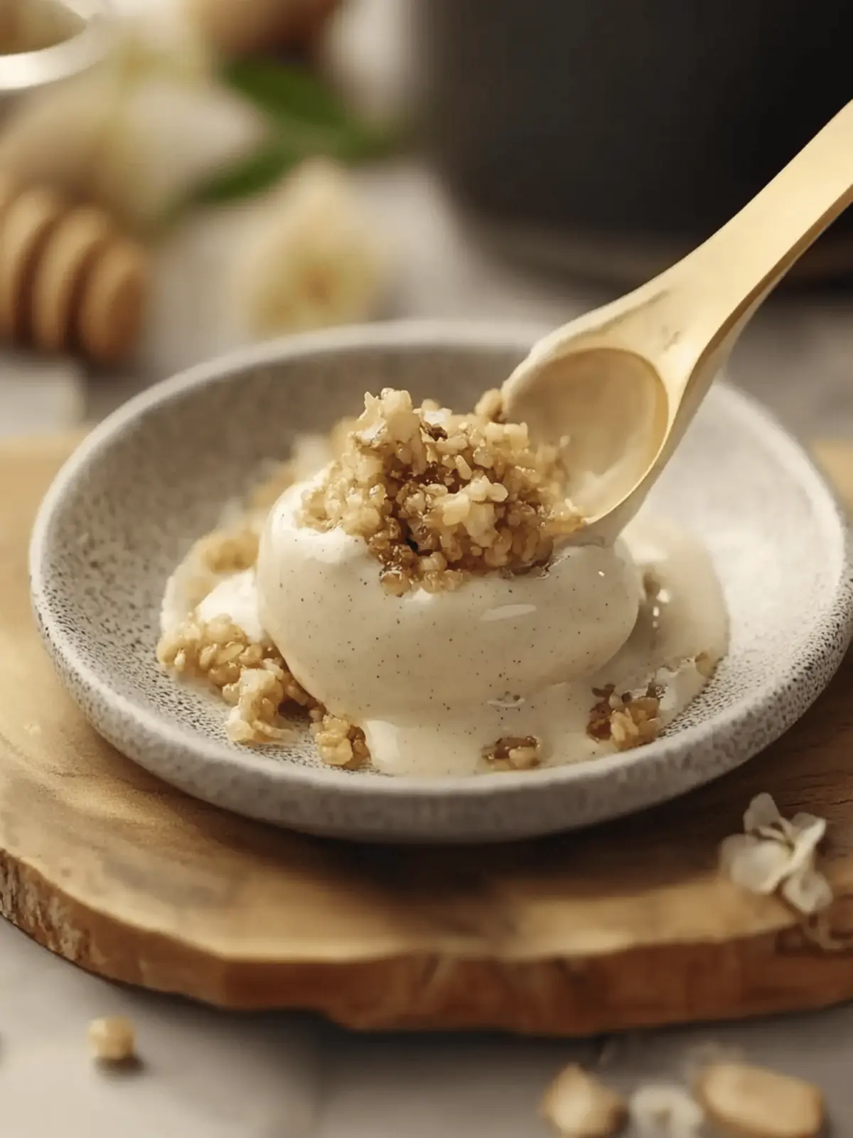 Indulge in Double Jasmine & Burnt Honey Rice-Cream Bliss 2 Double Jasmine & Burnt Honey Rice-Cream