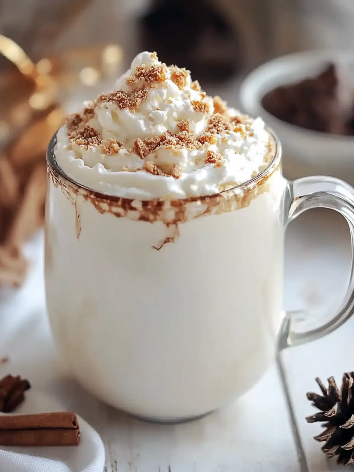 Indulge in Cinnamon Bun Hot Chocolate Bliss 2 Hot Chocolate