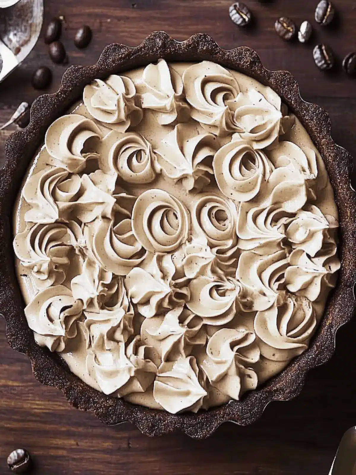 Decadent Dark Chocolate Tart with Espresso Whipped Cream Bliss 3 Decadent Dark Chocolate Tart with Espresso Whipped Cream Bliss