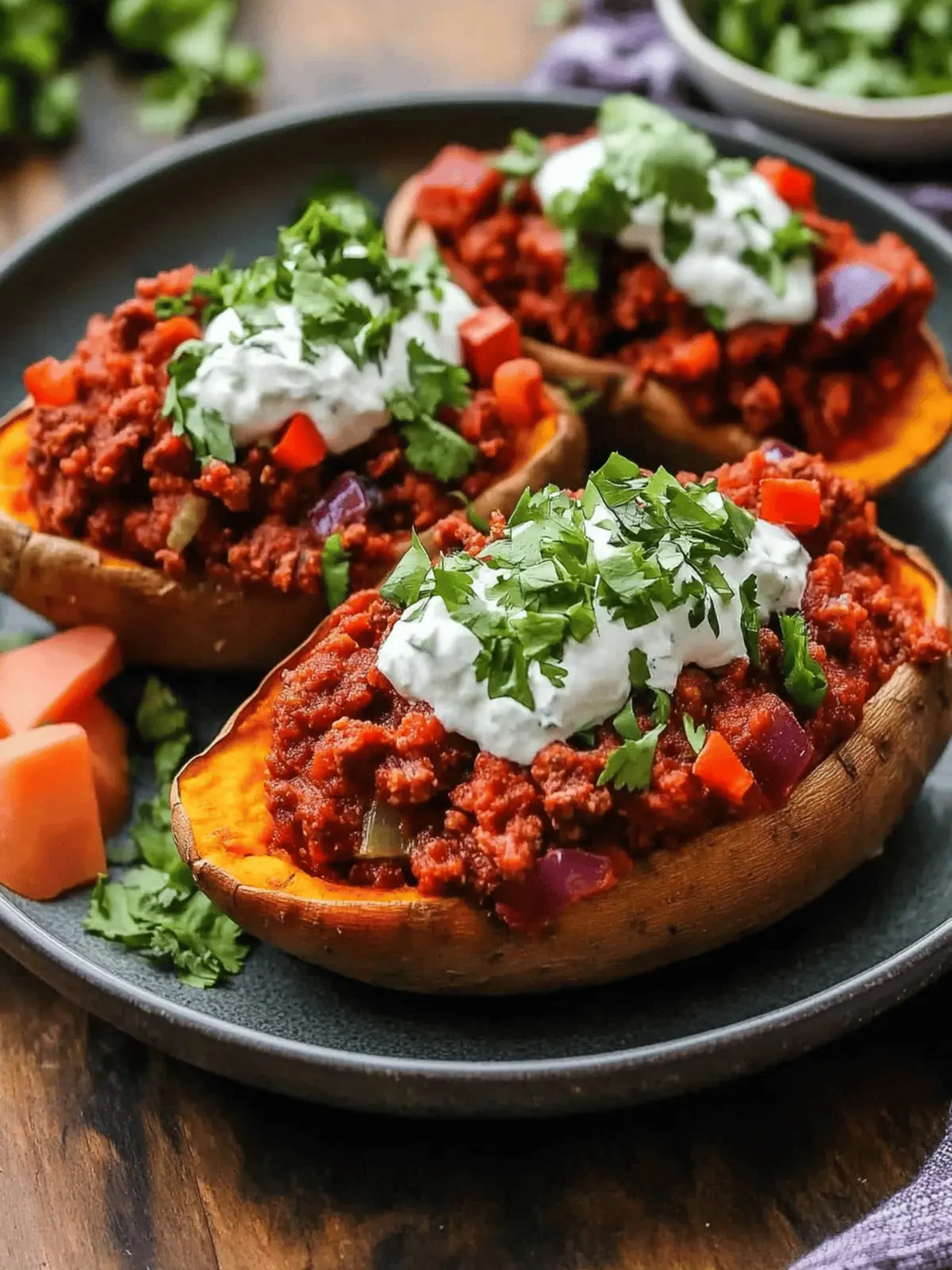 Easy Taco Stuffed Sweet Potatoes for a Healthy Taco Night 2 Easy Taco Stuffed Sweet Potatoes