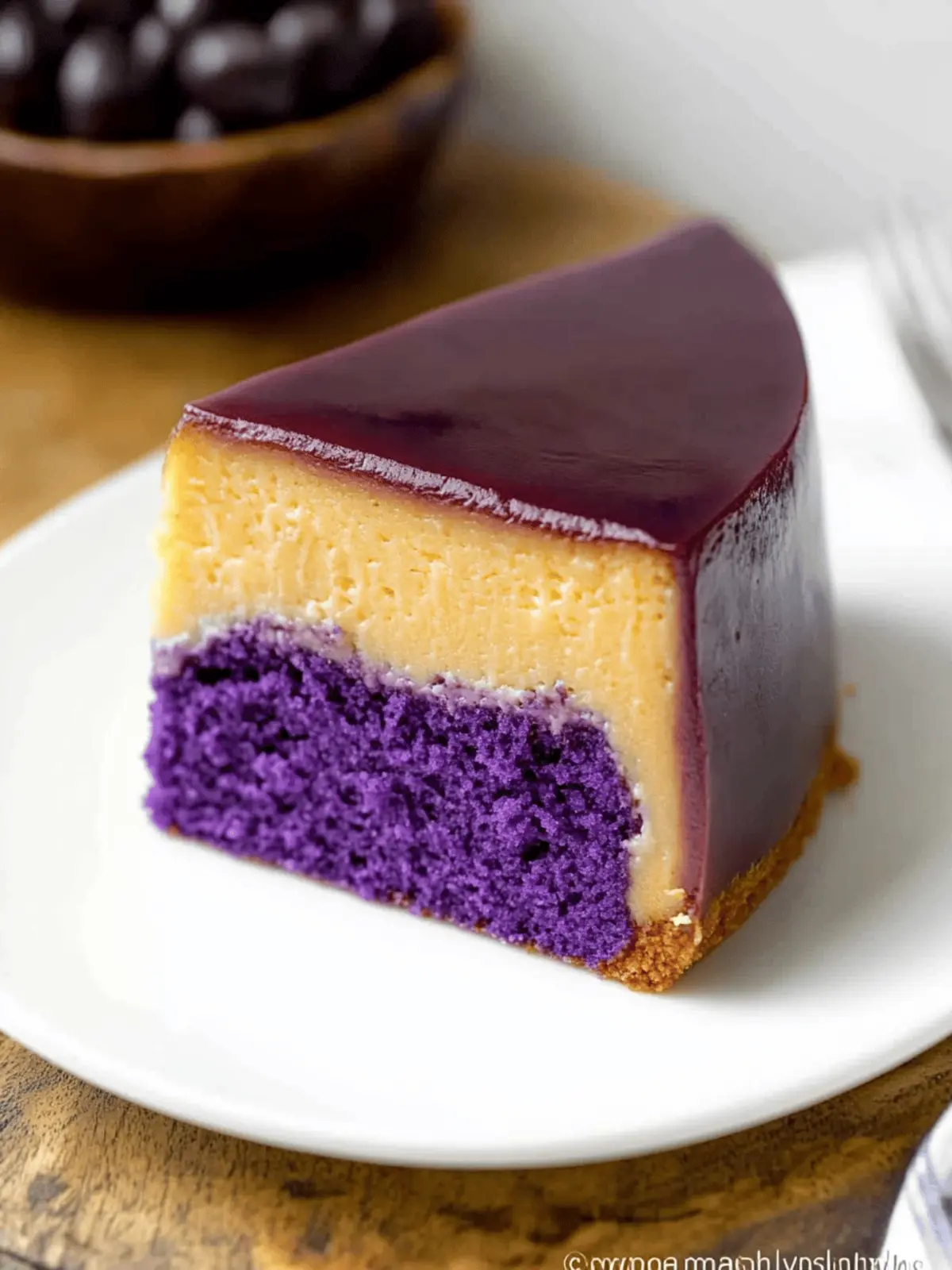 Ube Cake Flan: A Delectable Twist on Filipino Delight 2 Ube Cake Flan