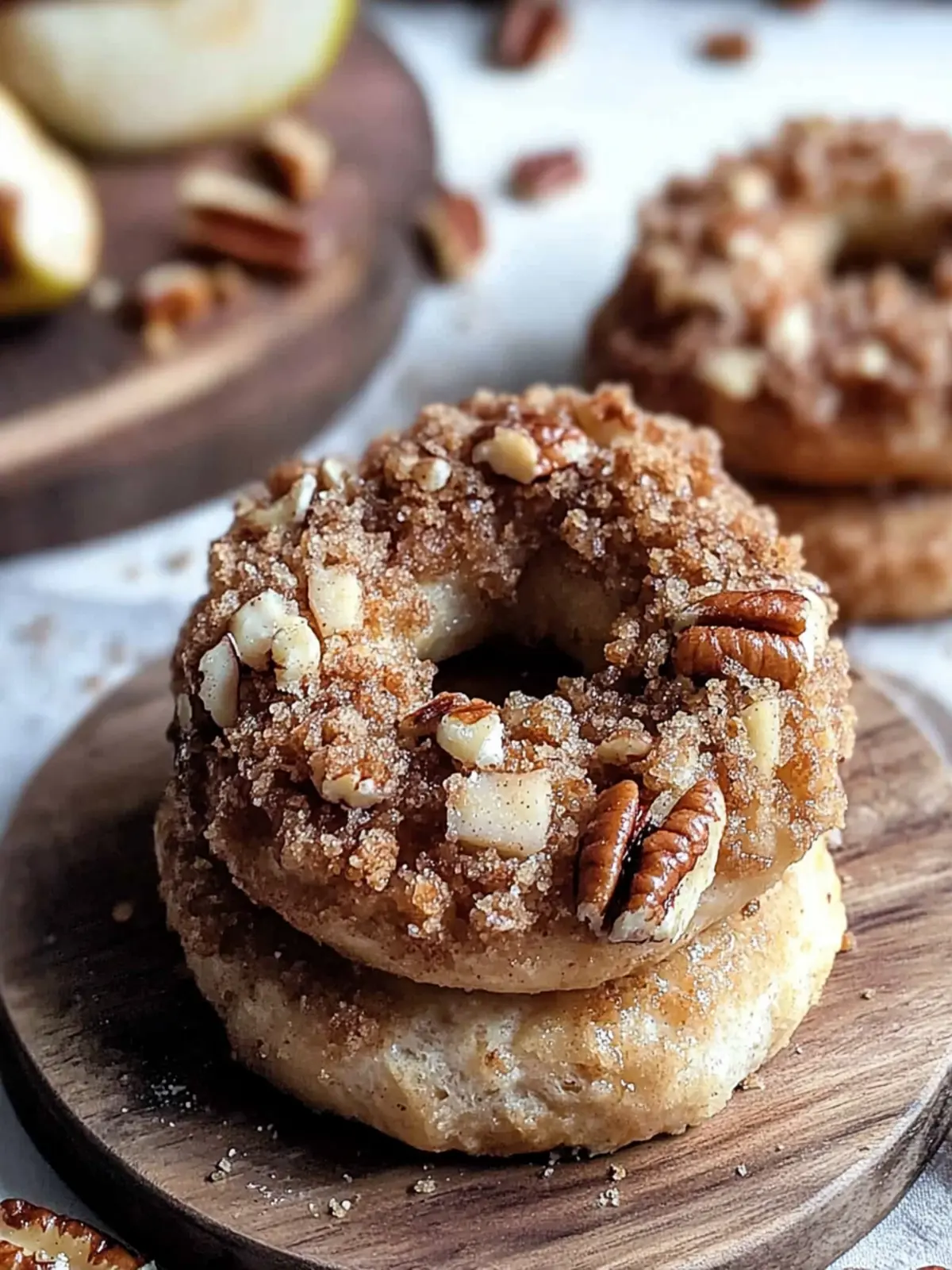 Delicious Apple Pecan Streusel Bagels for Cozy Mornings 4 Apple Pecan Streusel Bagels