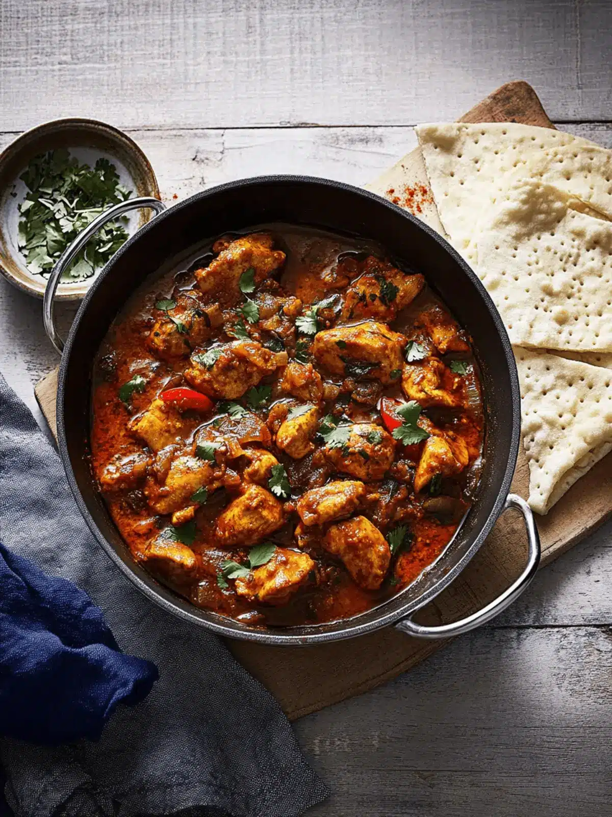 Savory Chicken Bhuna: A Cozy Delight for Weeknight Dinners 2 Chicken bhuna
