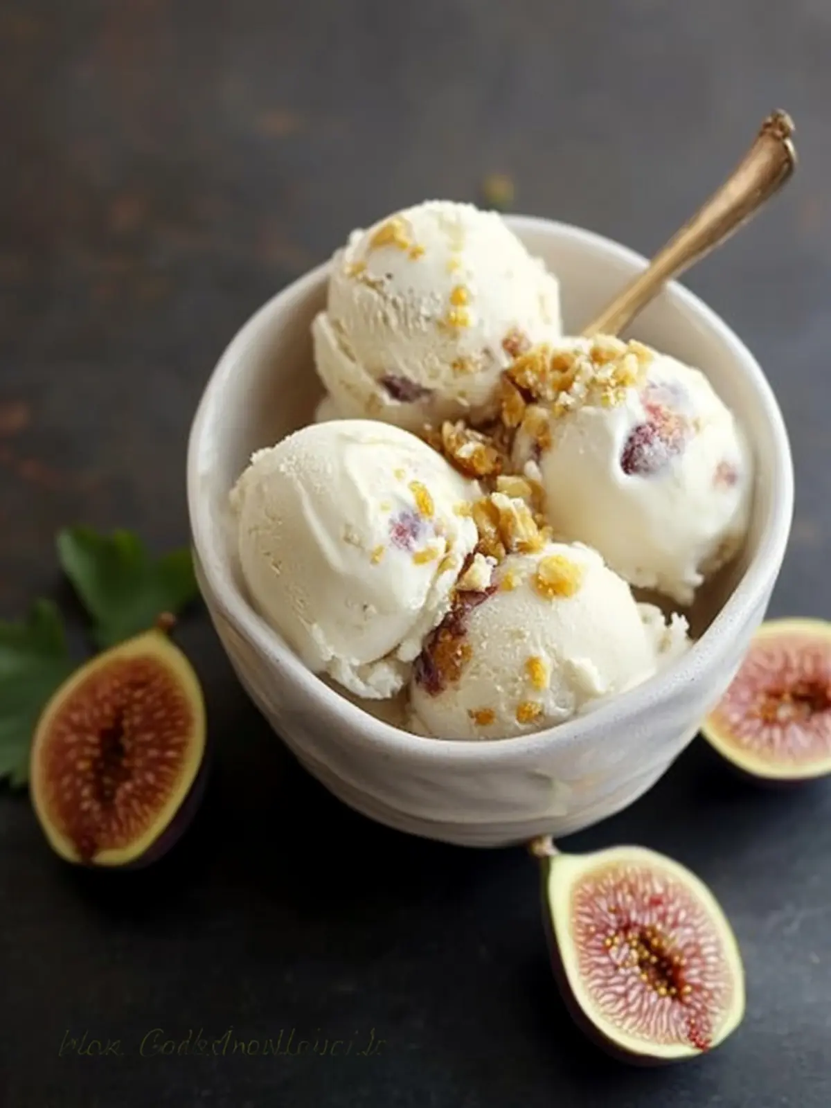 Creamy Honey d Fig & Goat Cheese Ice Cream to Indulge In 3 Honey d Fig & Goat Cheese Ice Cream