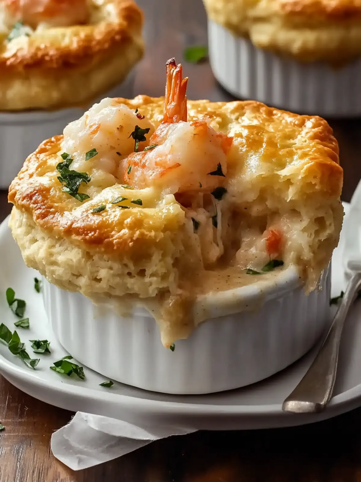 Cheddar Bay Biscuit Seafood Pot Pie for Ultimate Comfort 4 Cheddar Bay Biscuit Seafood Pot Pie
