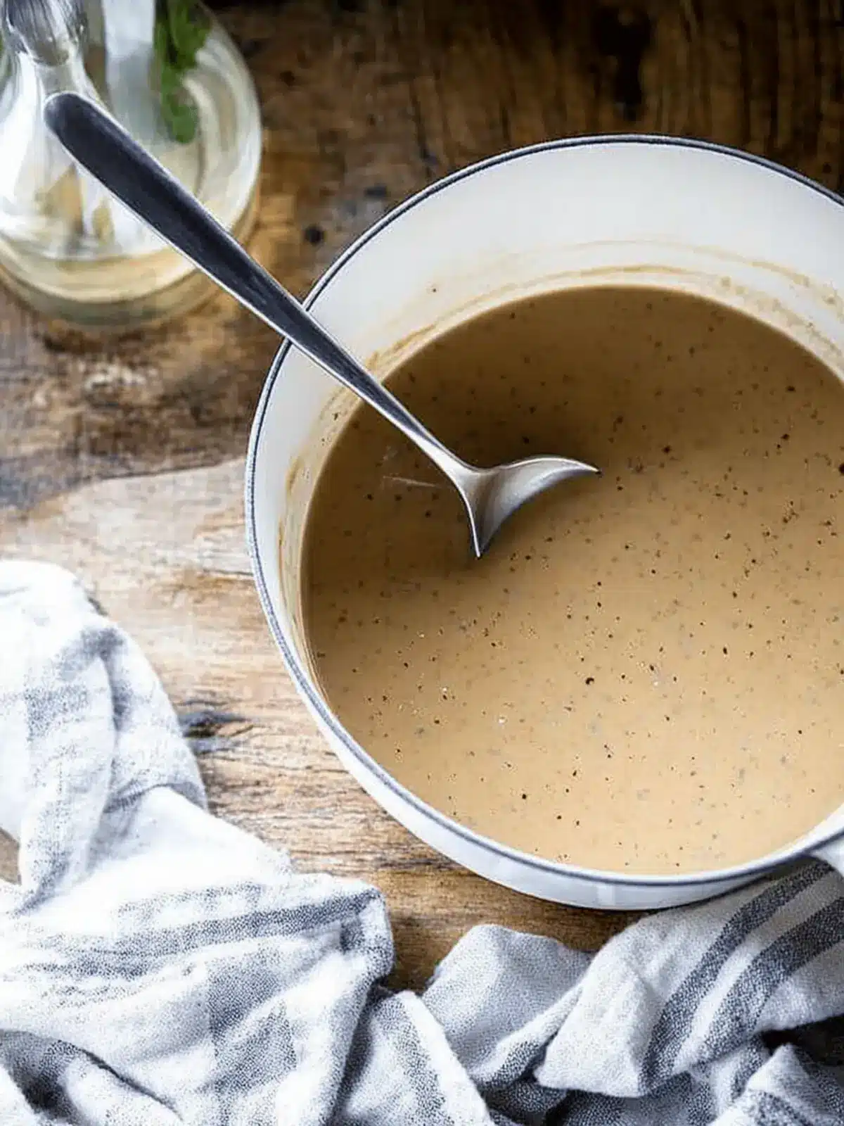 Make Ahead White Wine Gravy for Effortless Holiday Meals 3 Make Ahead White Wine Gravy