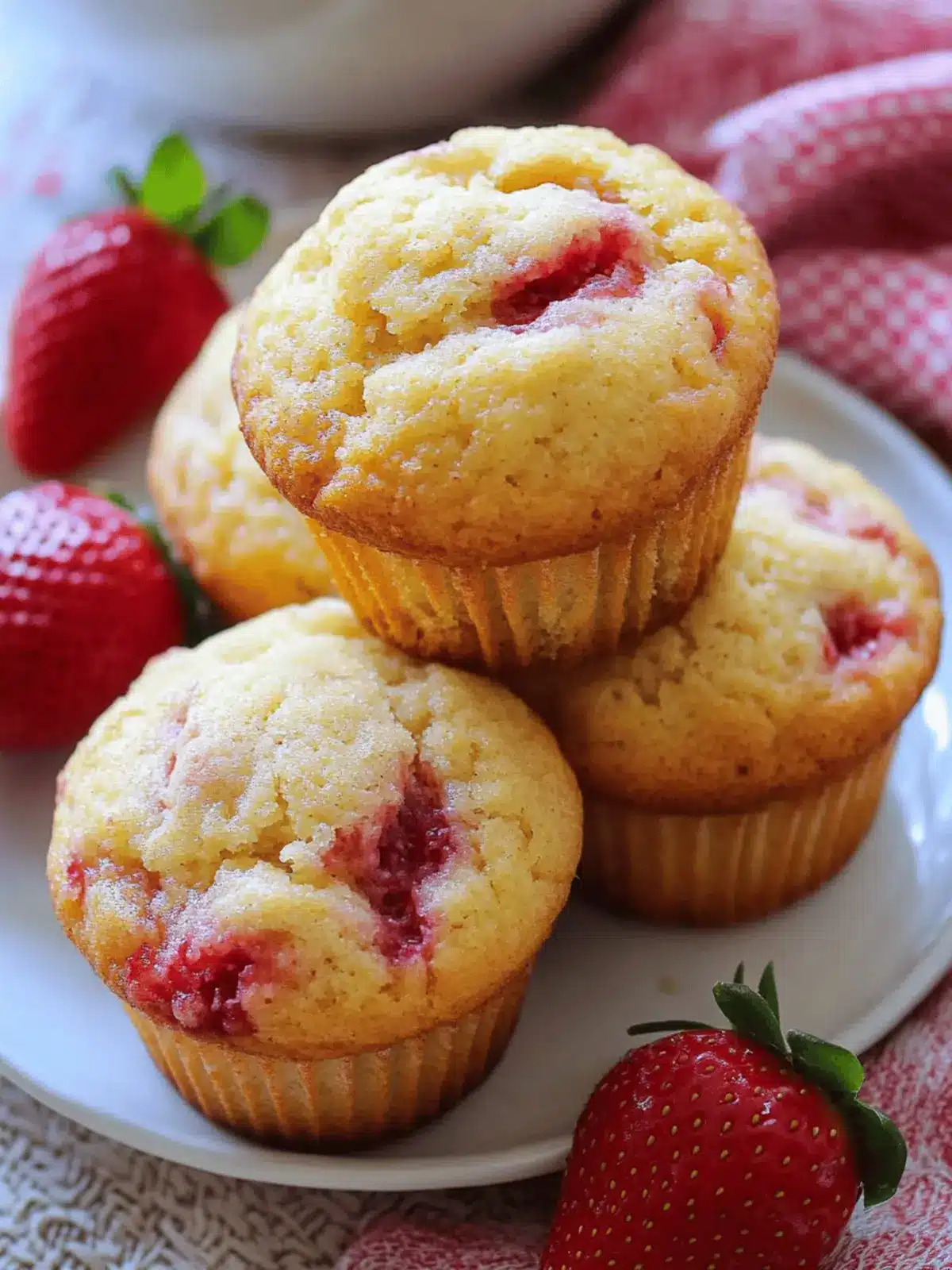 Strawberry Lemon Muffins: Your New Favorite Breakfast Treat 4 Strawberry Lemon Muffins: Your New Favorite Breakfast Treat