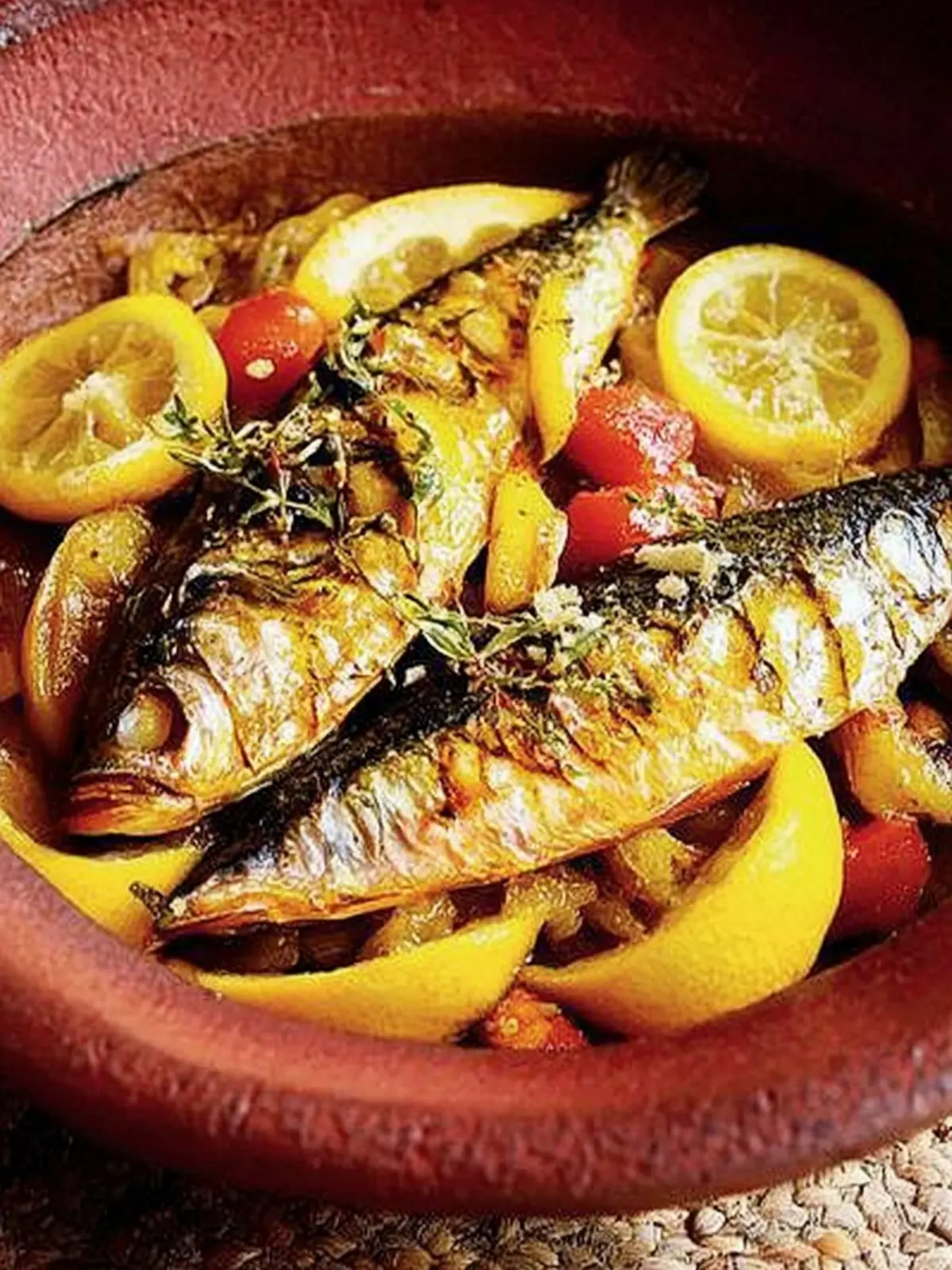 Savory Tagra of Fresh Sardines with Zesty Pepper Oil Delight 3 Tagra of fresh sardines with pepper oil