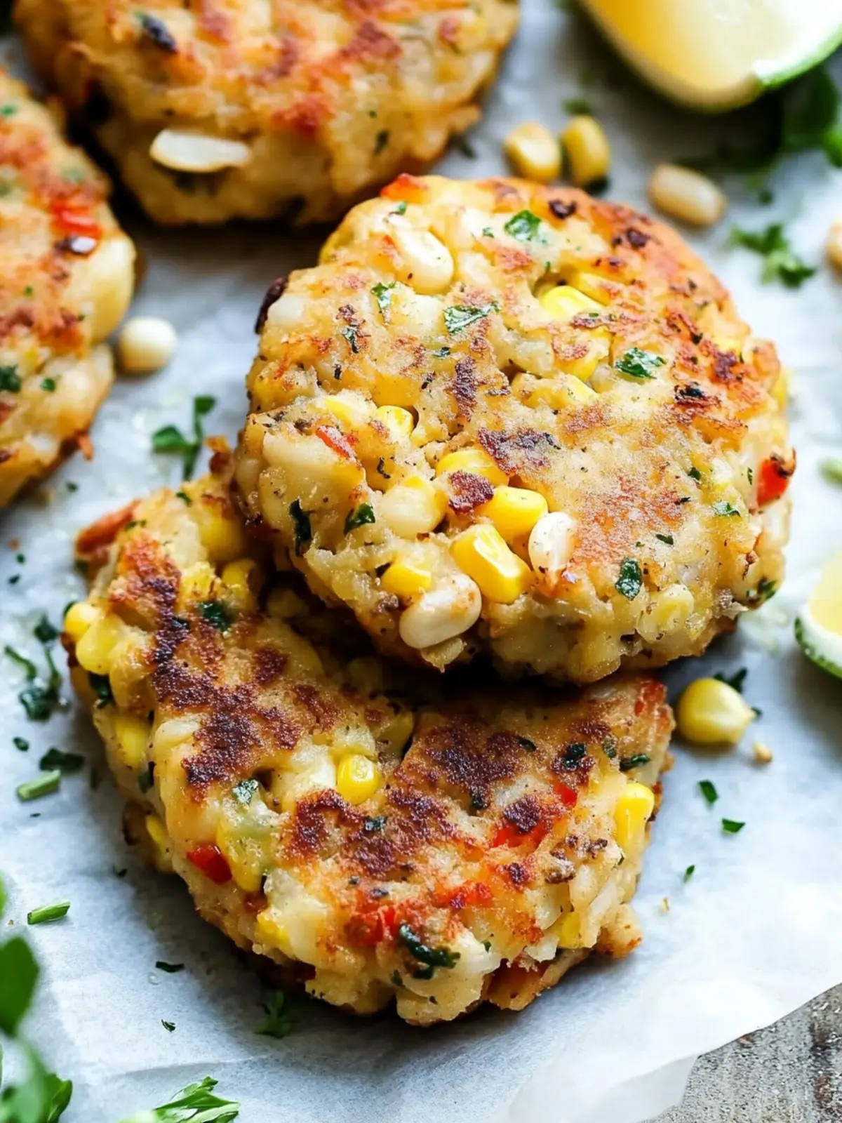 Baked Crab and Corn Cakes: Your New Favorite Seafood Treat 2 Baked Crab and Corn Cakes