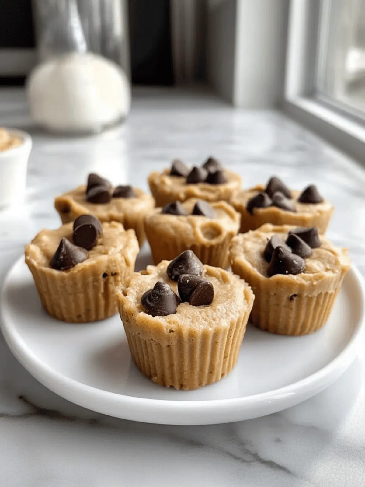 Peanut Butter Banana Cookie Dough Fudge Cups That Freeze Perfectly 2 Peanut Butter Banana Cookie Dough Fudge Cups