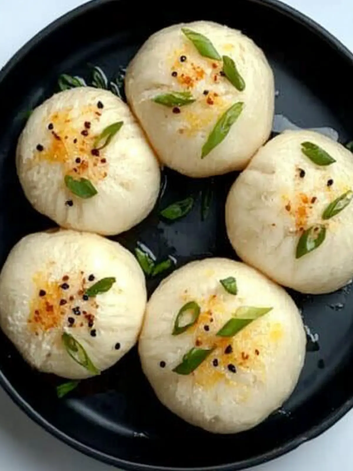 Fluffy Coconut Bao (Steamed Buns) with Simple Vegan Twist 3 Coconut Bao (Steamed Buns)