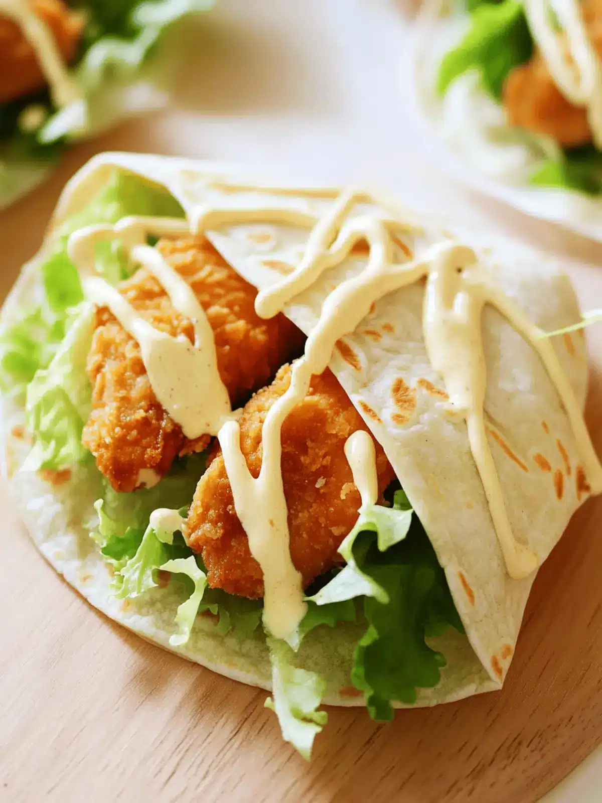Crispy Homemade McDonald s Chicken Snack Wrap You ll Love 4 McDonald s Chicken Snack Wrap