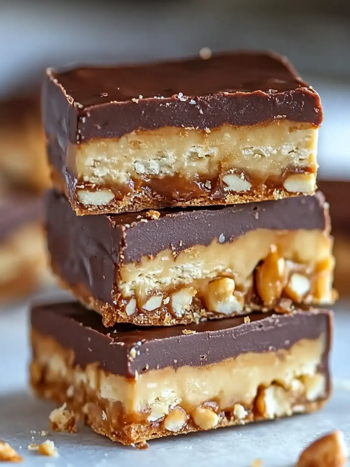 Homemade Snickers Bars to Satisfy Your Sweet Tooth Cravings 3 Homemade Snickers Bars