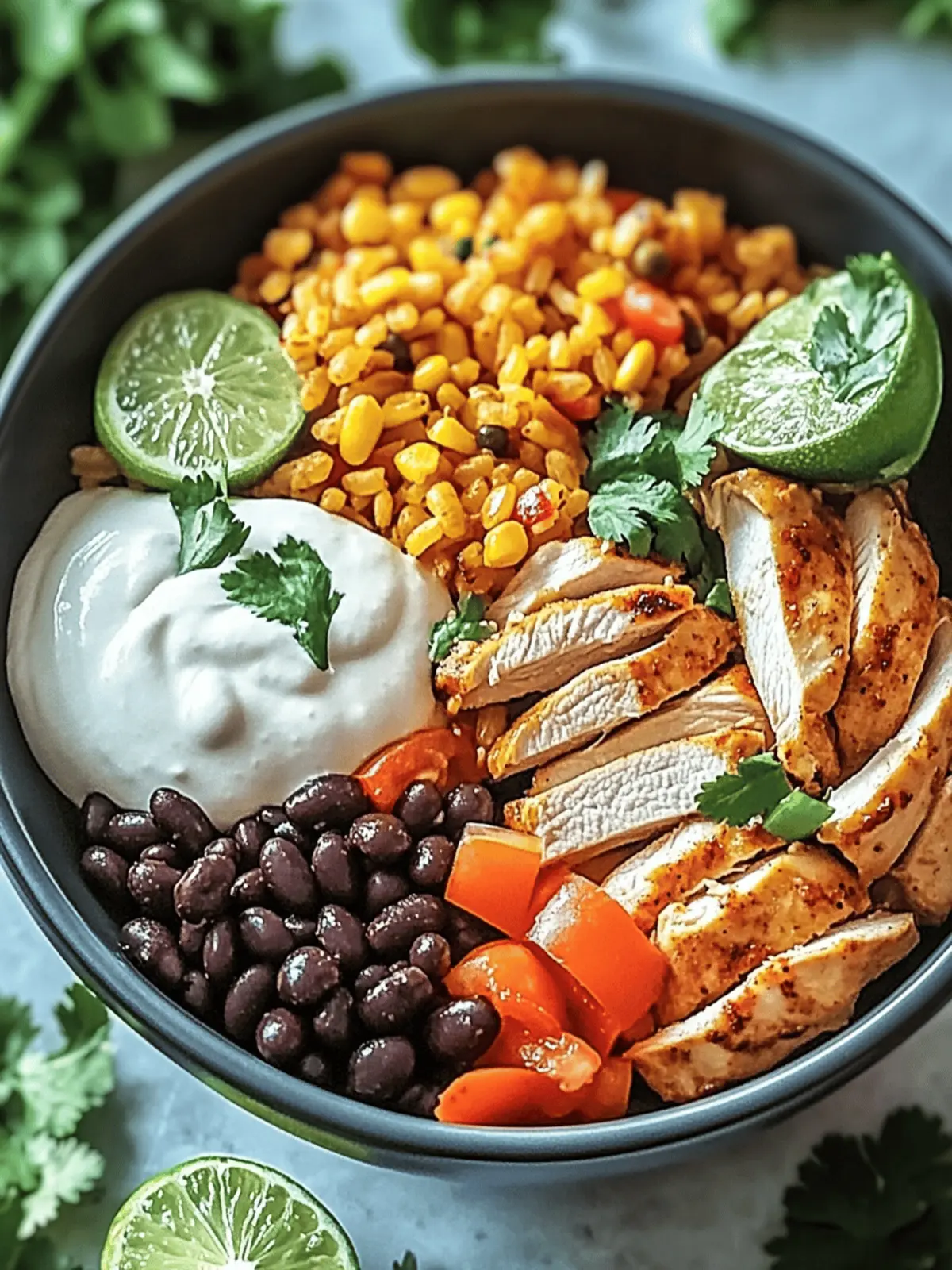 Cuban Chicken & Black Bean Rice Bowls for a Flavorful Feast 4 Cuban Chicken & Black Bean Rice Bowls