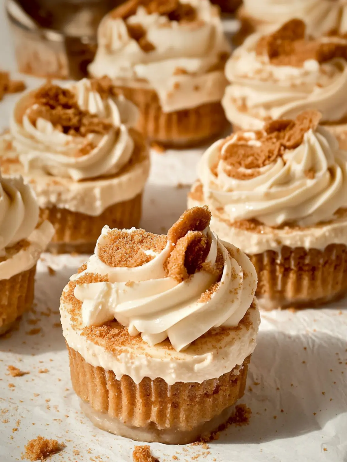 Irresistible No-Bake Mini Biscoff Cheesecakes for Everyone 3 No-Bake Mini Biscoff Cheesecakes