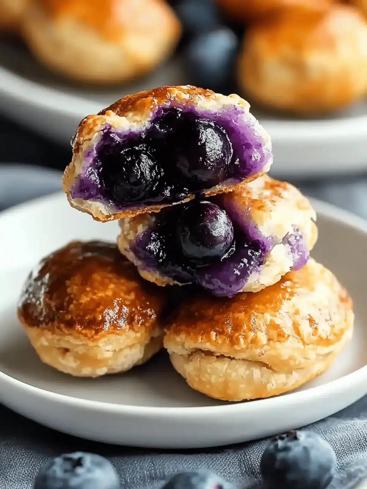 Irresistible 4 Ingredient Blueberry Pie Bombs for Sweet Cravings 4 4 Ingredient Blueberry Pie Bombs
