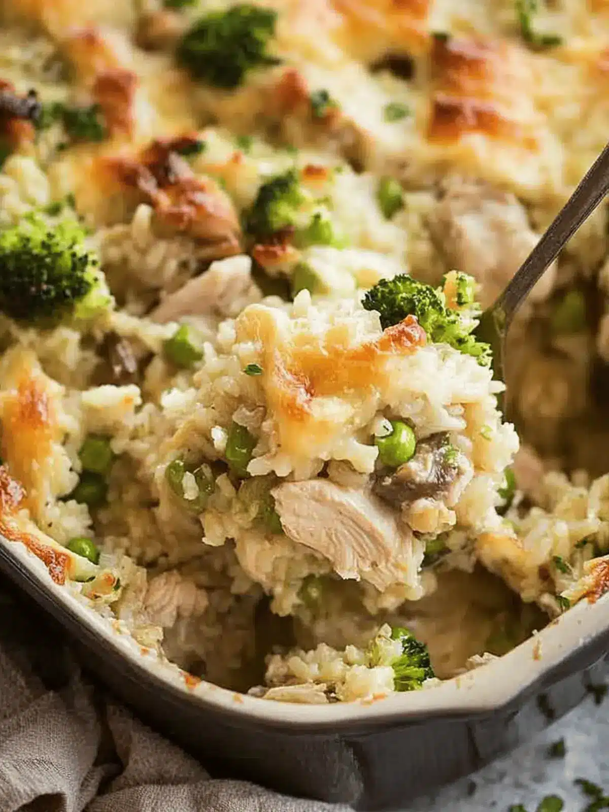 Savory Emergency Chicken Rice Casserole for Busy Nights 2 Emergency Chicken Rice Casserole