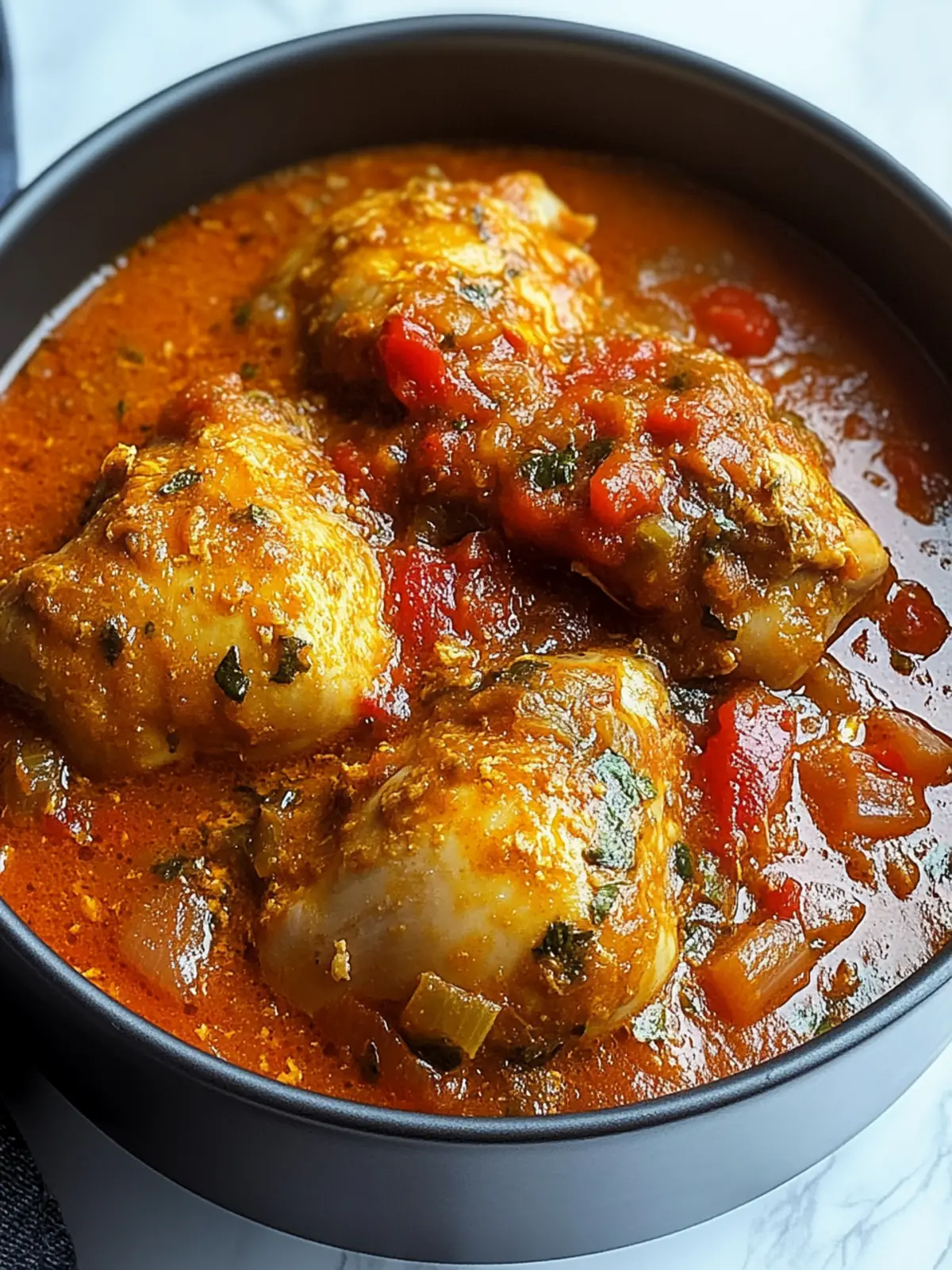 Nigerian Chicken Stew: A Flavorful Comfort Food Must-Try 2 Nigerian Chicken Stew
